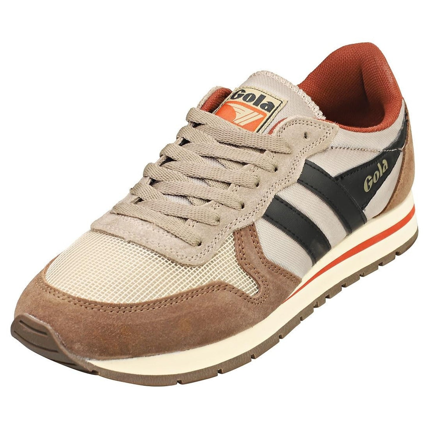 Gola Men's Daytona Casual Sneakers Rhino/Otter/Black 9 M