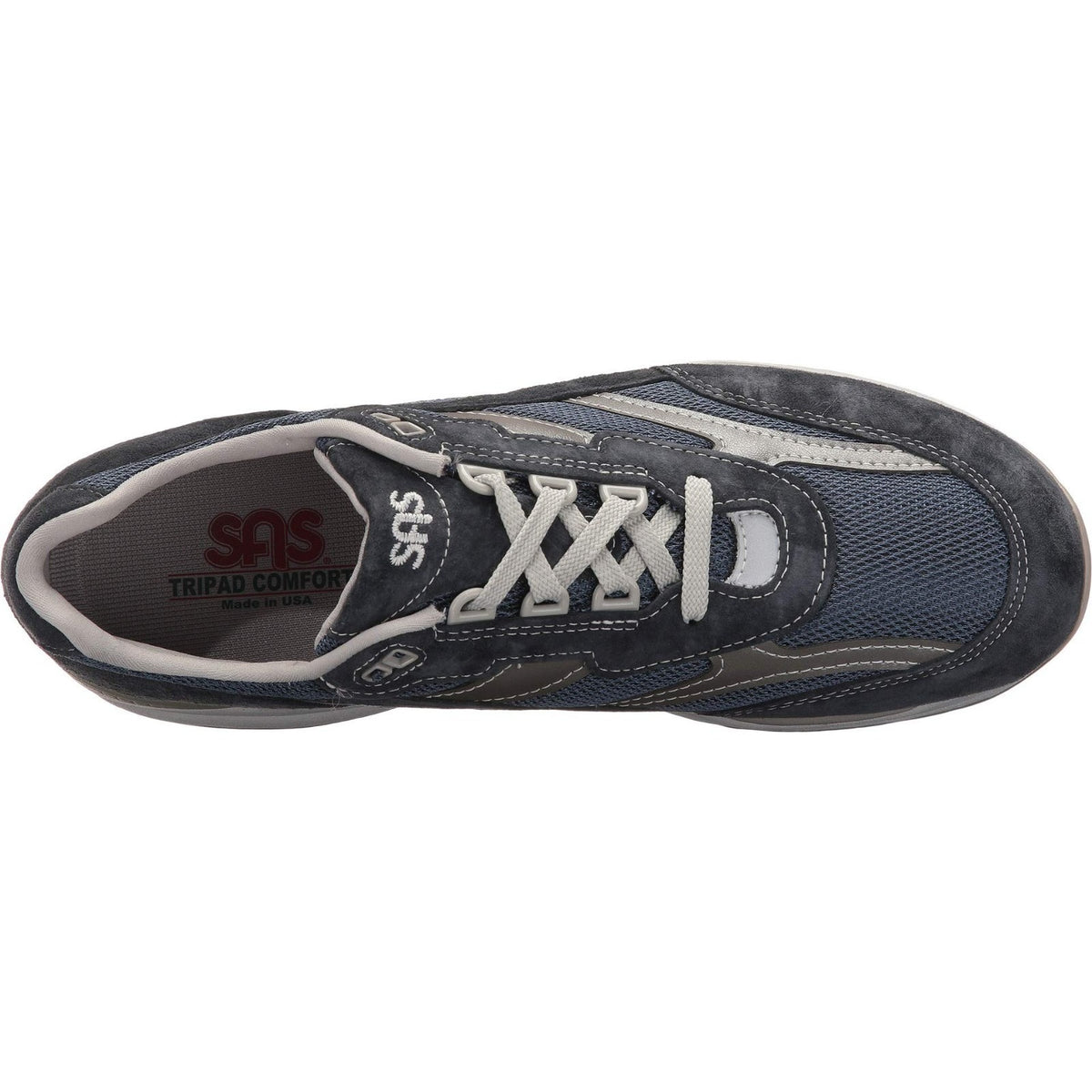 SAS, Journey Mesh Men's Shoe JOURNEY BLUE Blue BLEND Size 12 Slim