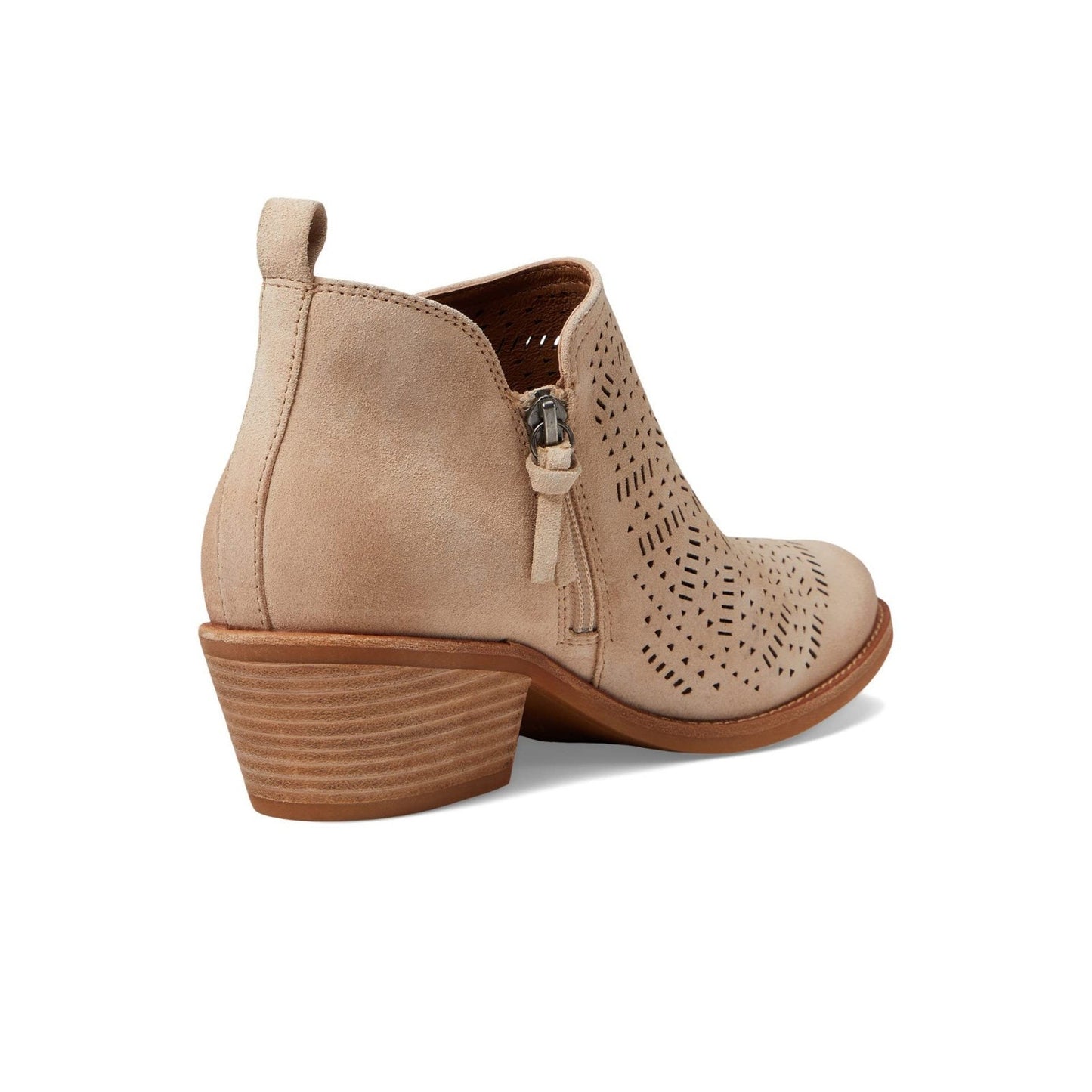 Sofft Womens  Augustina Bootie Seude Zip Booties Beige Size 8