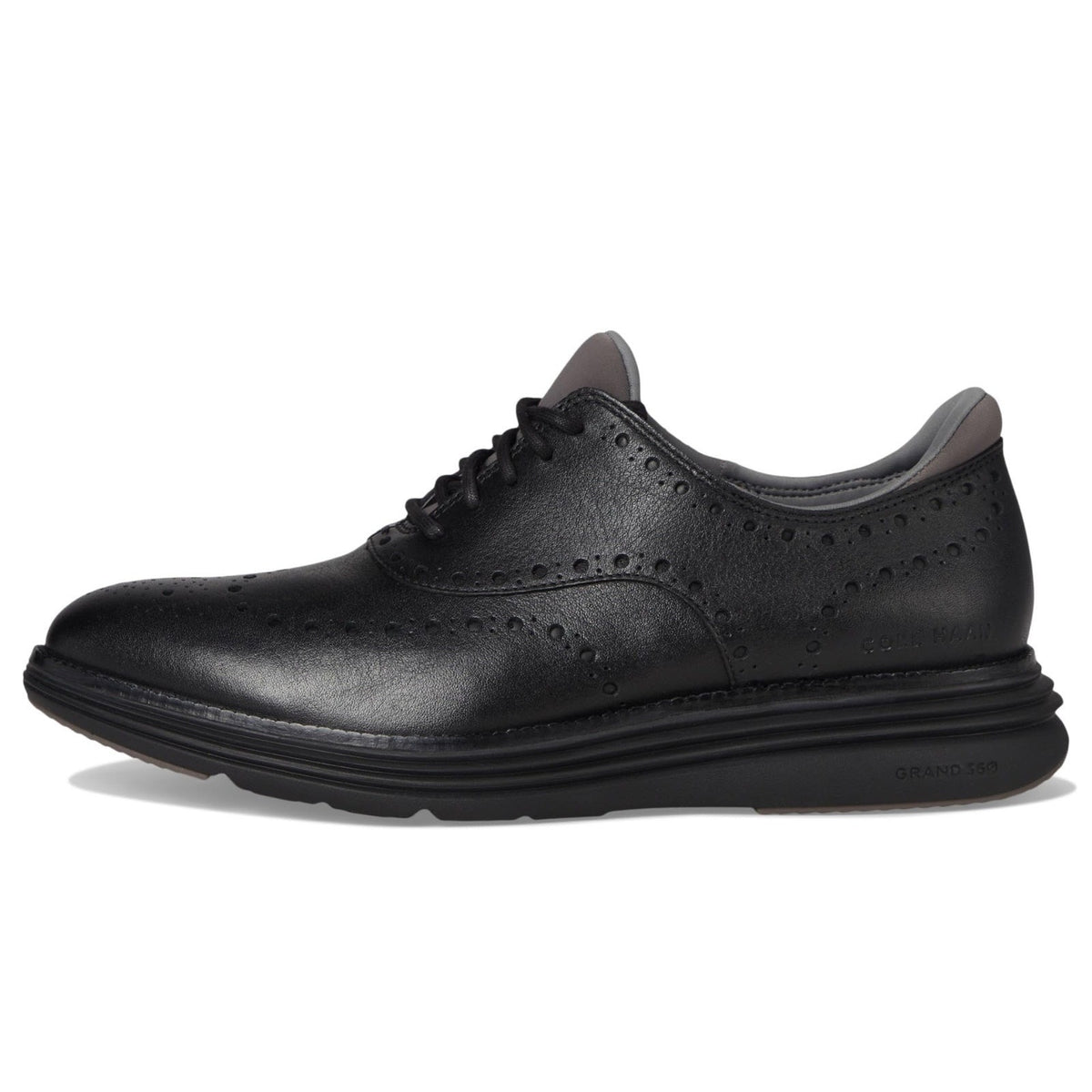 Cole Haan Øriginal Grand Men's Ultra Oxfords Wingtip Shoes Black Leather Size 12