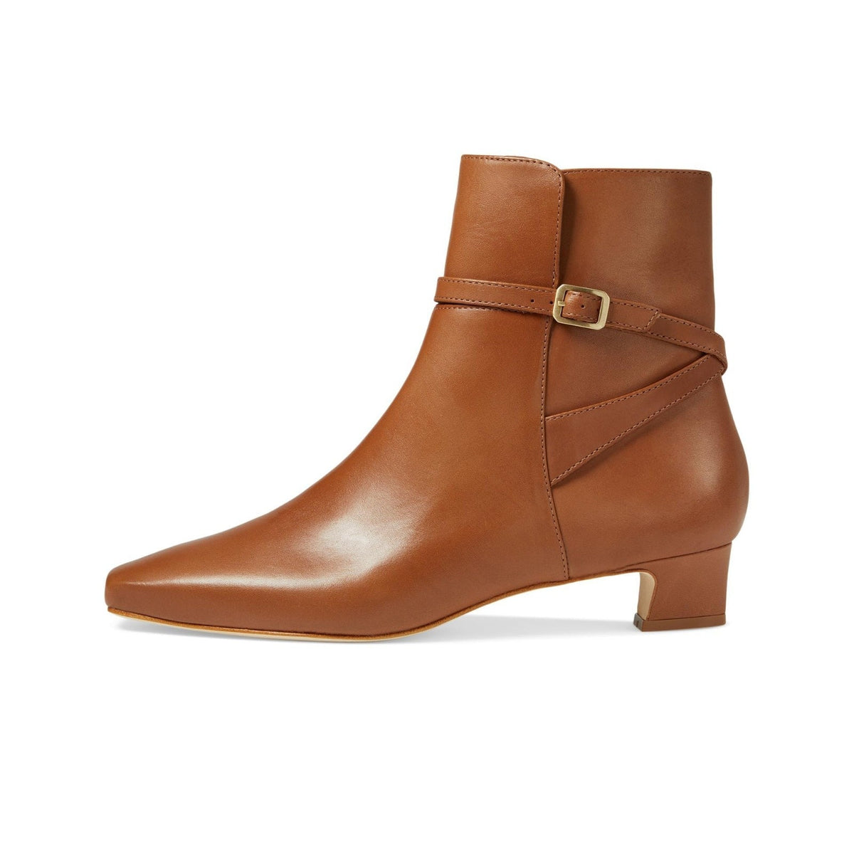 Bernardo Houston Luggage Antique Calf Women's Ankle boot Brown Leather Size 8.5