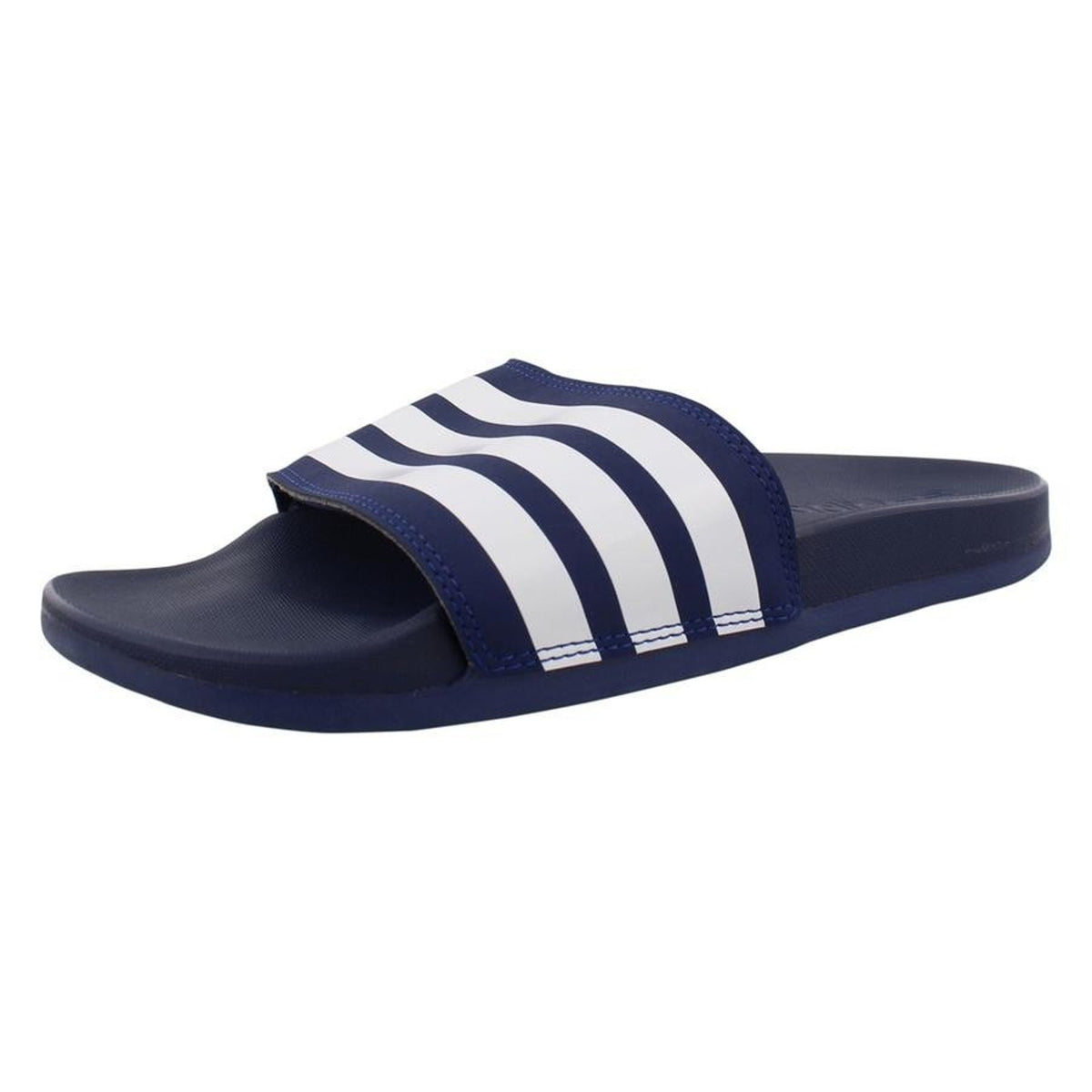 adidas Adilette Comfort Cloudfoam Slides Sandals black Navy Men 11 WMN 12