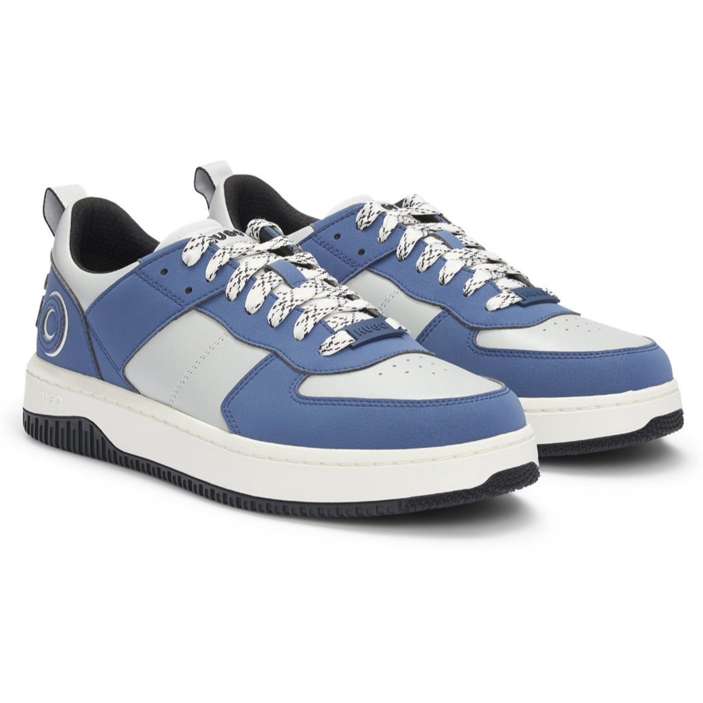 HUGO BOSS KILIAN TENNIS Nanu LOW-TOP SNEAKERS SCARPE Open Blue Size 10 M