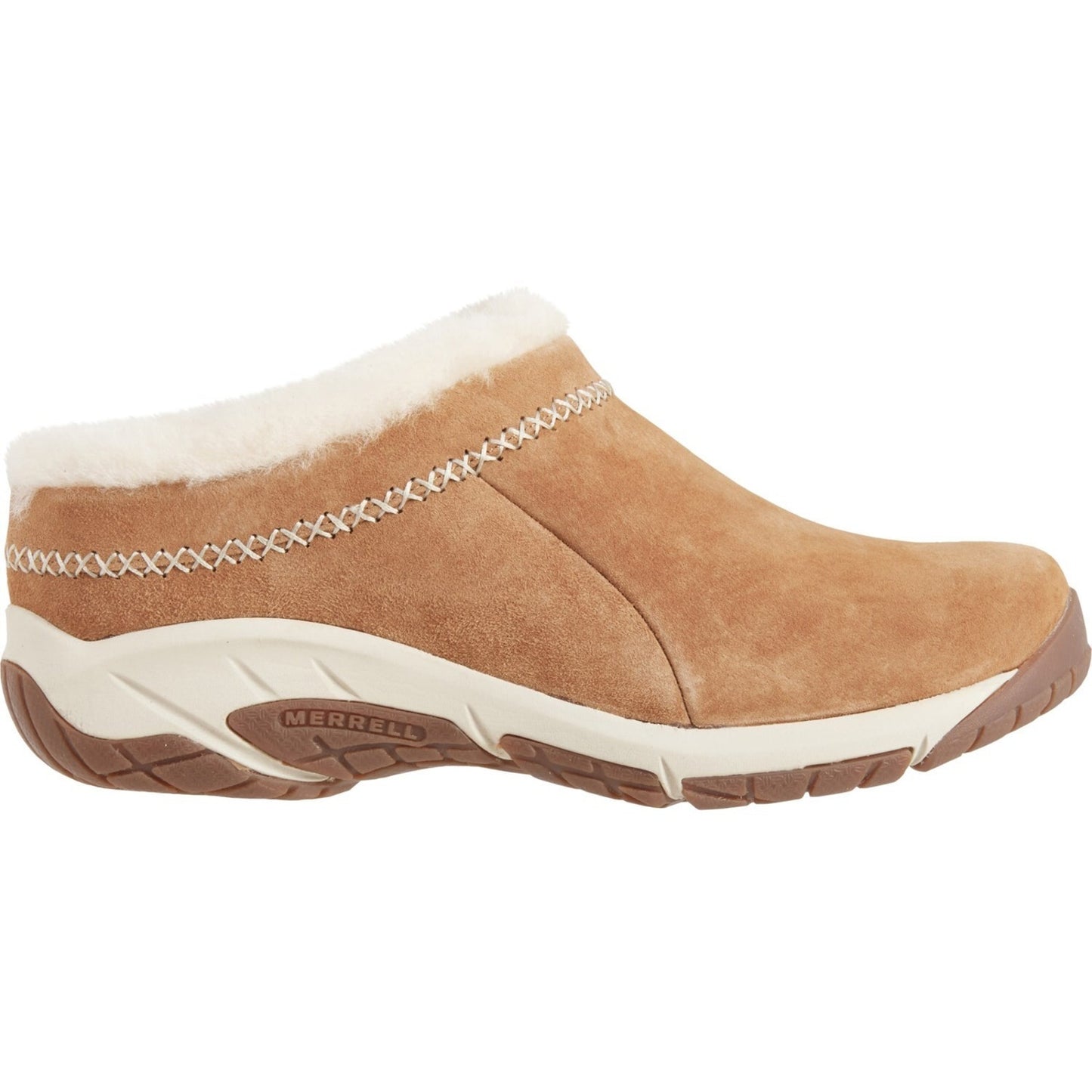 Merrell Women's Winter Slide Camel Winterized Slip-Ons Size 8