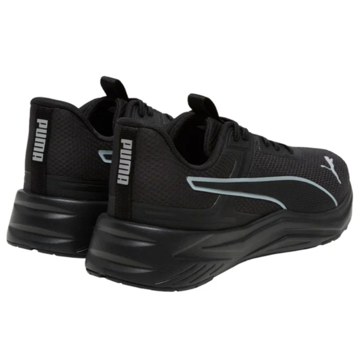 Puma Disperse XT 2 Mens Running Shoes Black Mesh Sneakers Size 9.5