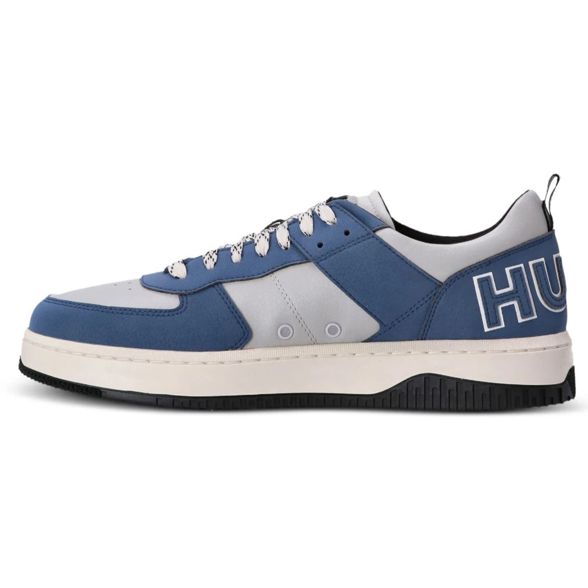 HUGO BOSS KILIAN TENNIS Nanu Men's LOW-TOP SNEAKERS Open Blue Size 10 M