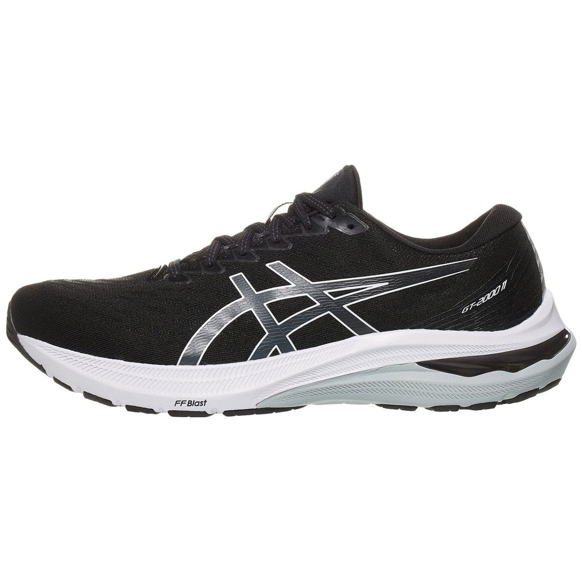 ASICS GT-2000 11 Men's Running Shoes Black/White Size 10 4E - Extra Wide