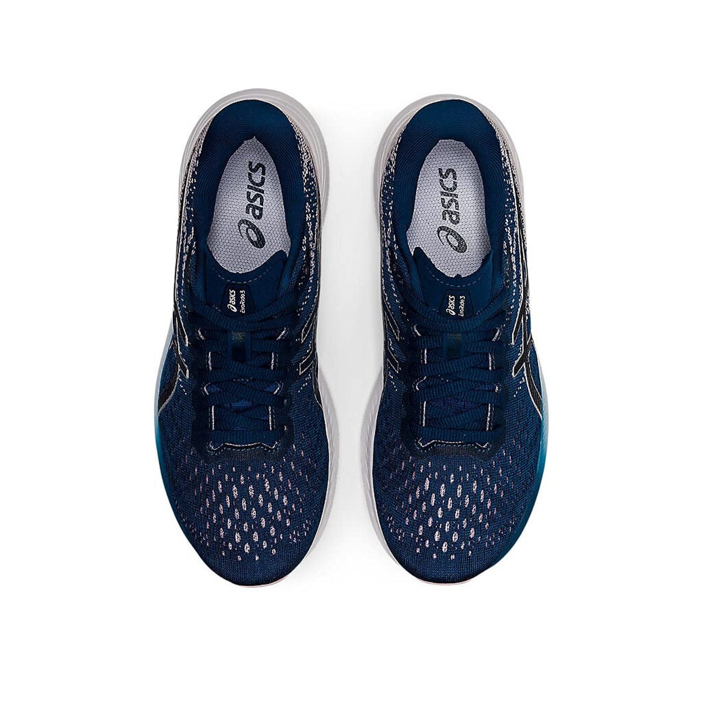 Asics EvoRide 3 Women’s Running Shoes Sneakers Mako Blue Pure Silver 9.5