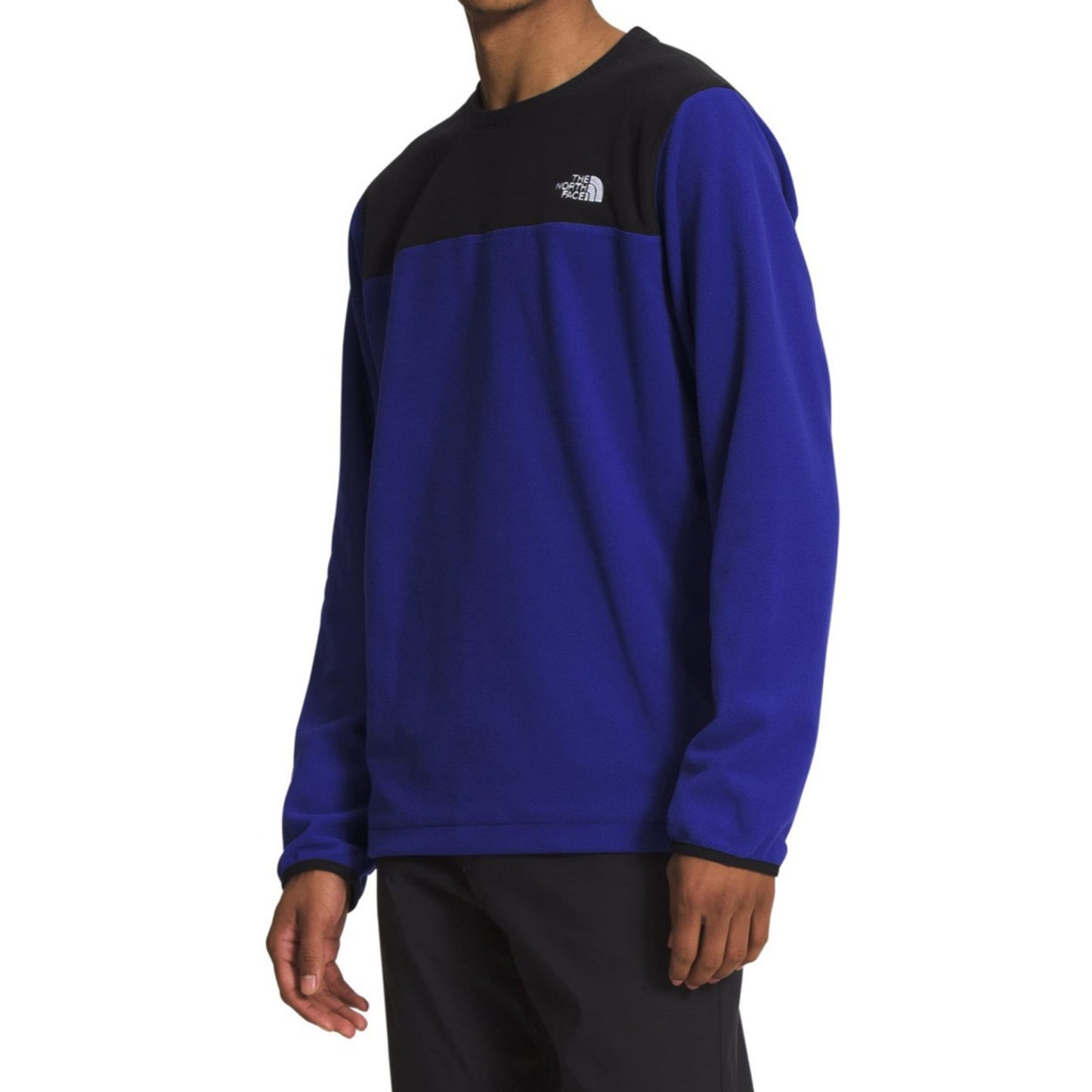 The North Face TKA Glacier Crew Lapis Blue/TNF Black Small