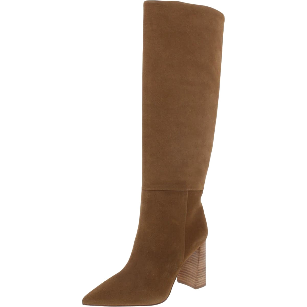 Steve Madden Women's Handles Knee High Boot Tan Nubuck 7 M Tan Camel