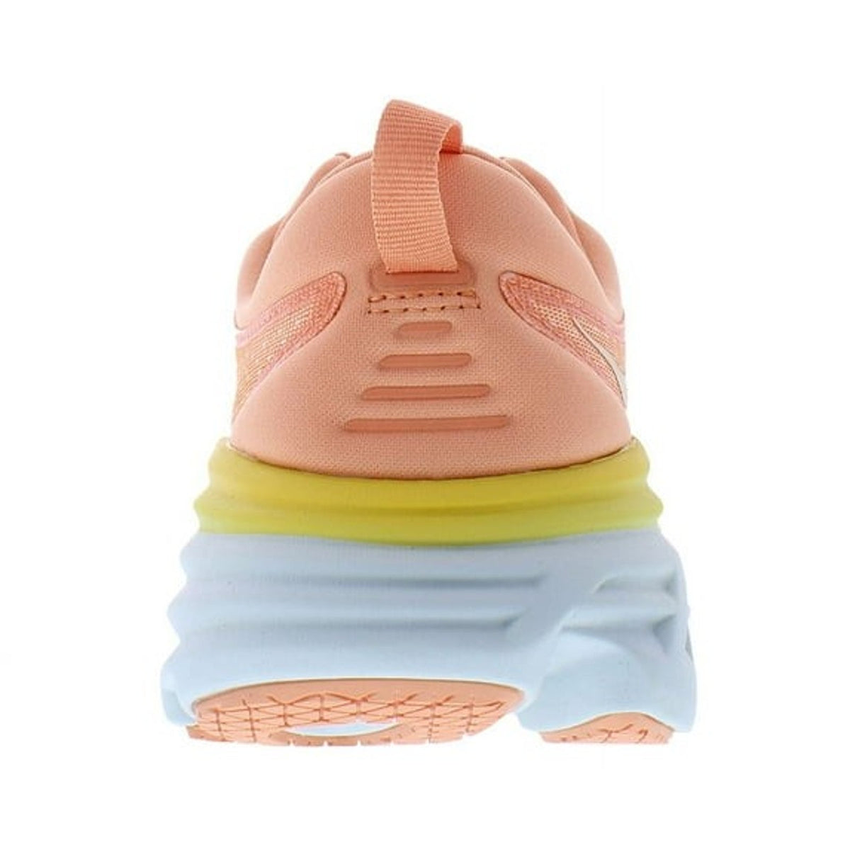 HOKA ONE ONE Bondi 8 Men's Running Shoe Peach Yellow Size 11 D Wide
