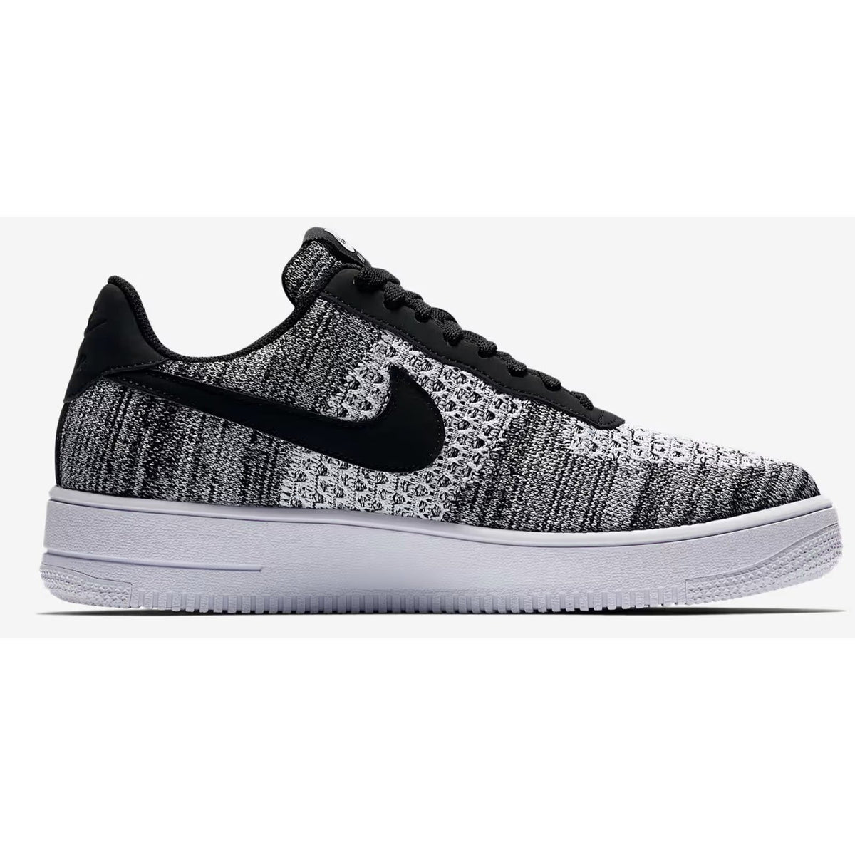 Nike Air Force 1 Flyknit Men's Running Shoes Low 2.0 Oreo 2025 AV3042-001 10.5 M