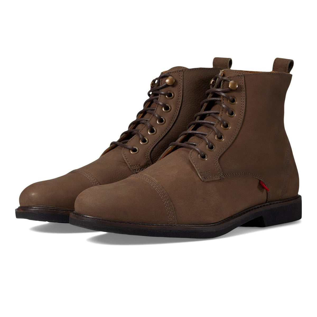 Marc Joseph New York Men's Lincoln Ctr Bootie Truffle Washed Grainy Suede 10.5 M