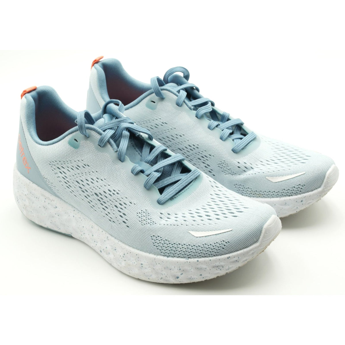 Aetrex Danika Machine Washable Orthotic Mesh Sneaker Light Blue US 8.5 EUR 39