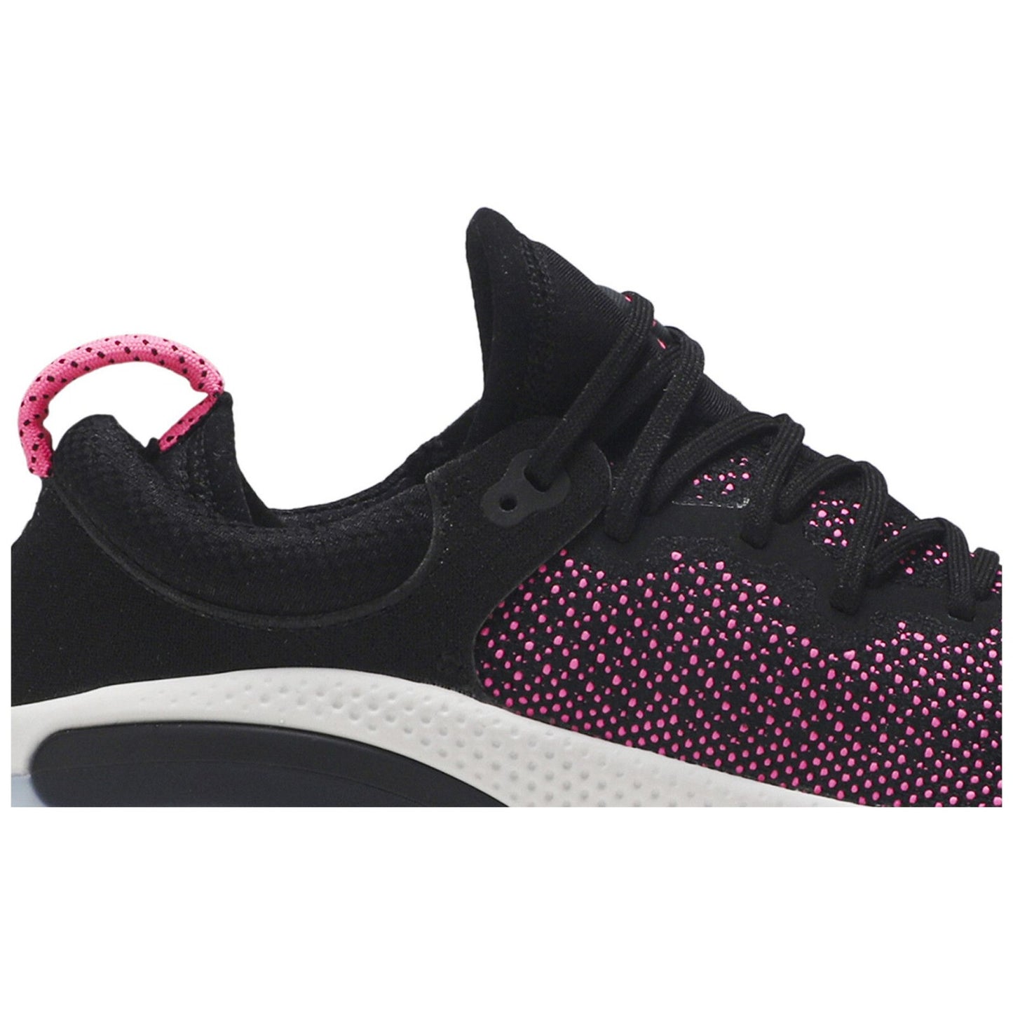 Nike Joyride Run Flyknit Mens Running Shoes Black/Pink Blast Size 7.5 US