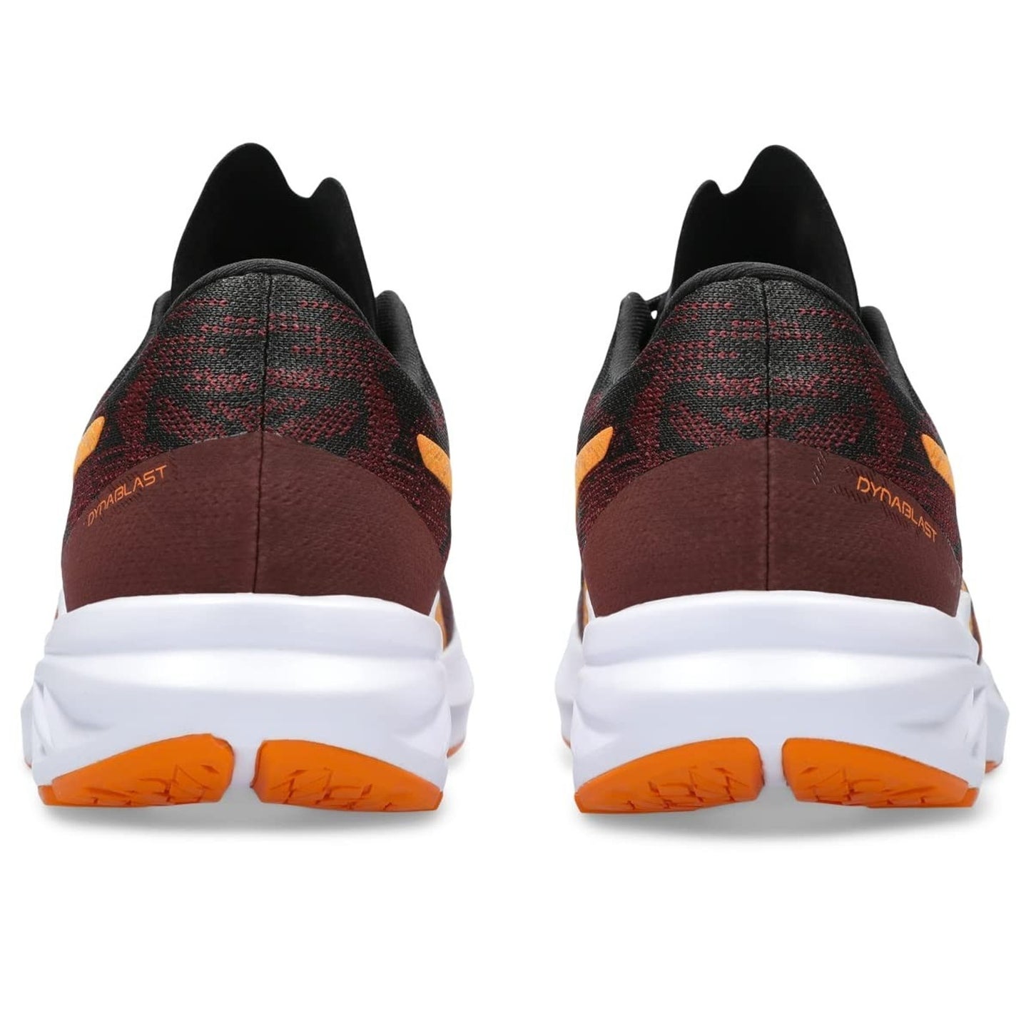 ASICS Men's DYNABLAST 3 Running Shoes, 14 M, Black/Bright Orange