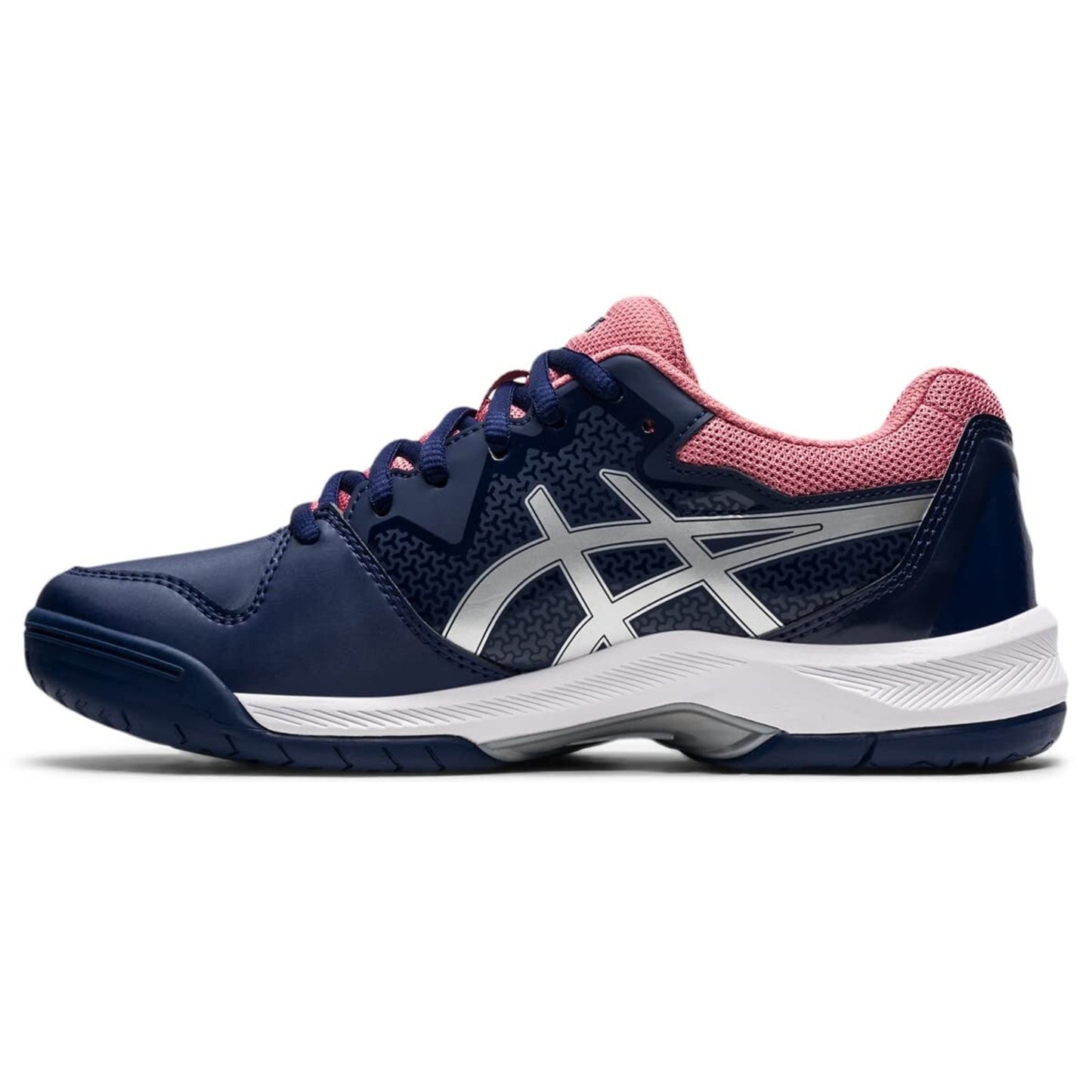 ASICS Women's Gel-Dedicate 7 Tennis Shoes, Peacoat/Pure Silver US 8