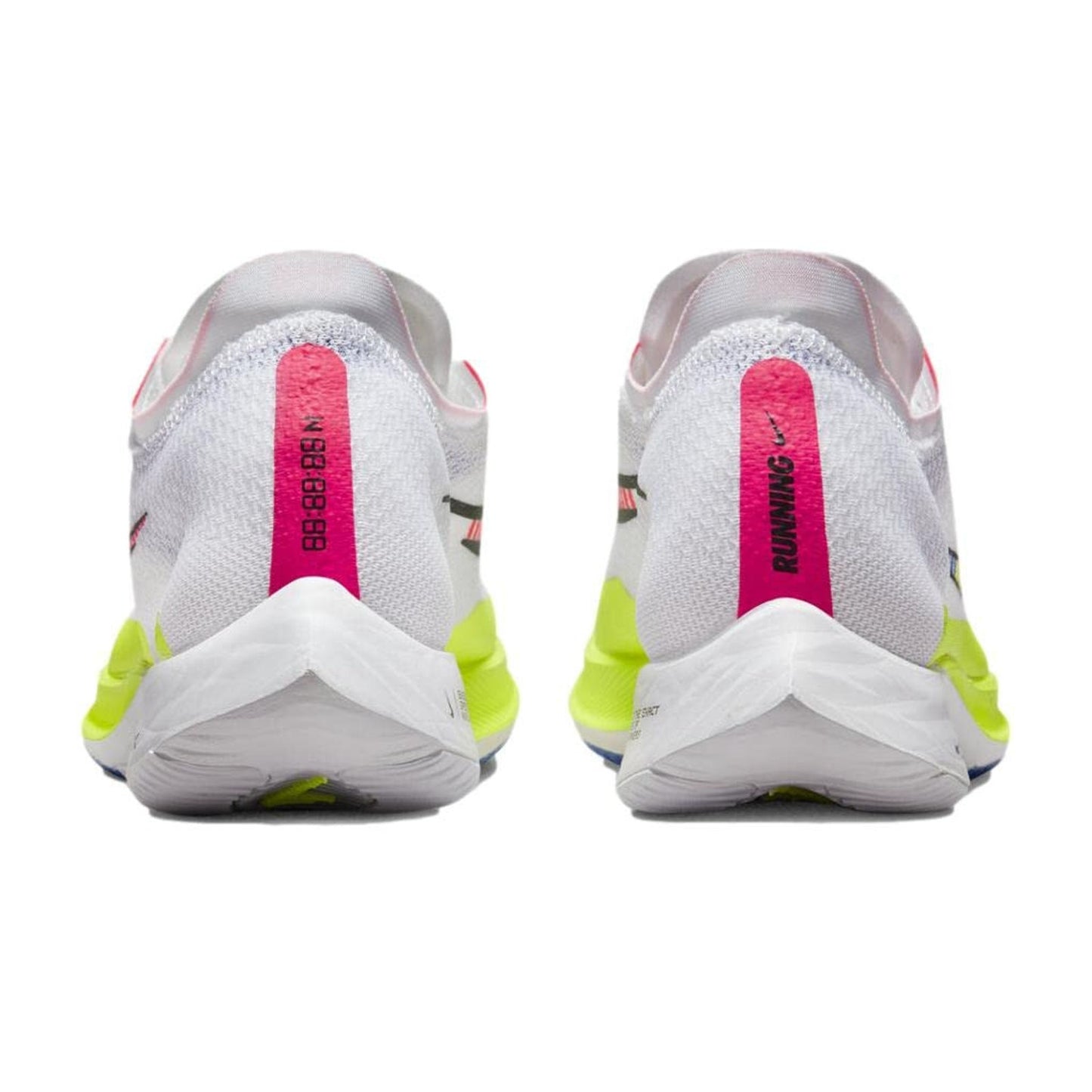 Nike ZoomX Streakfly Running Shoes White/Black-Volt-Racer Blue 8.5 Men/10 Wmn