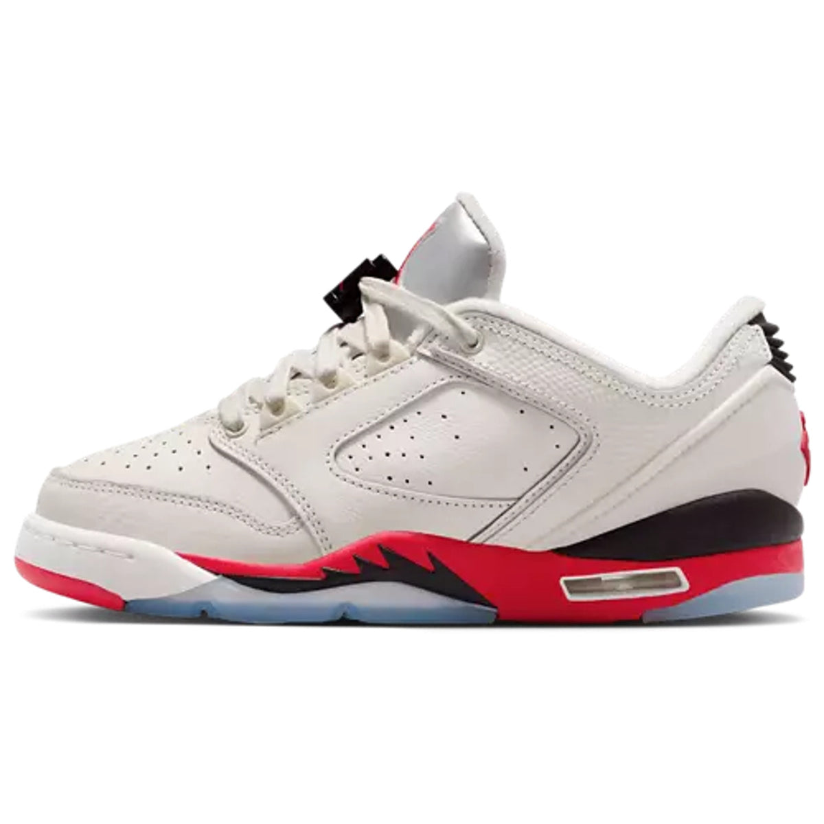 Air Jordan Sixty Plus Low Fire Red Sail Men’s Basketball Shoes Size 10 IH2047-10