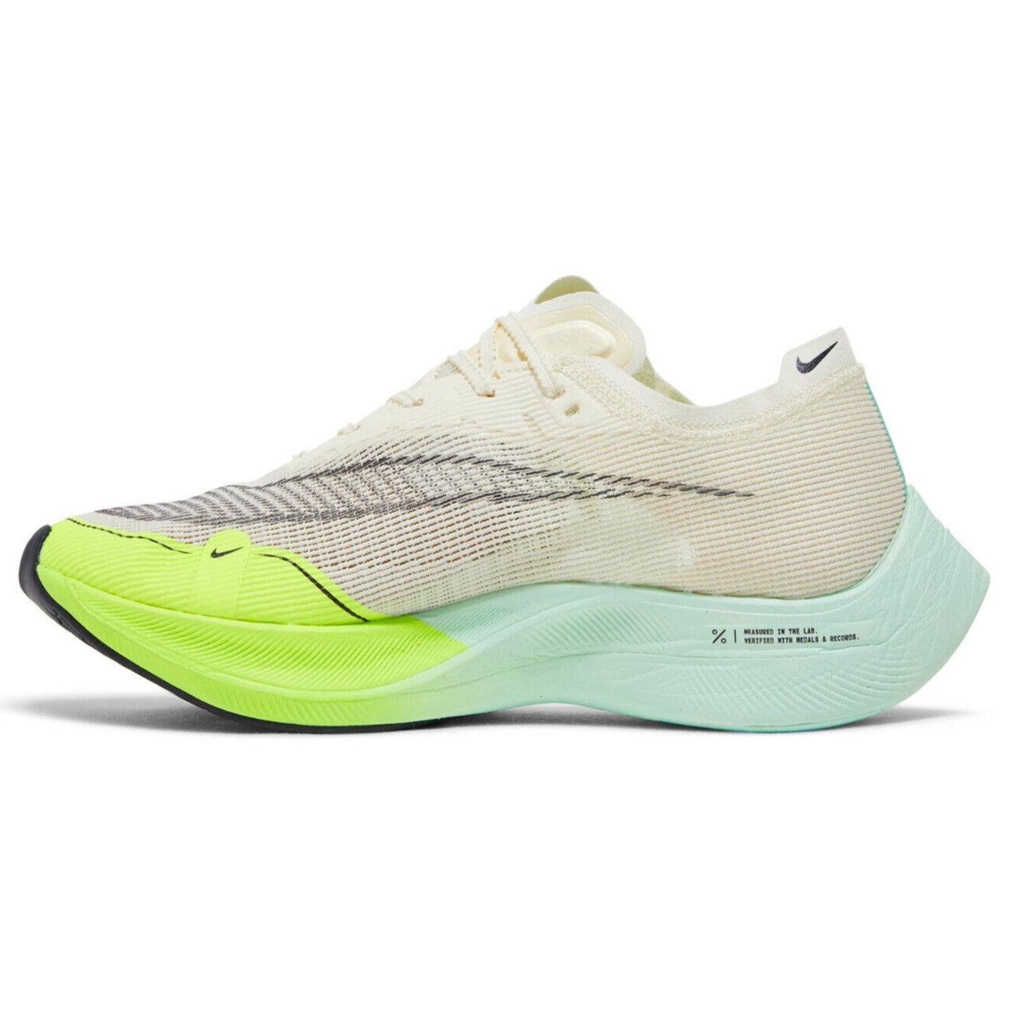 Nike ZoomX Vaporfly NEXT 2 'Fast Pack' Barely Volt CU4123-700 Women's Size 6.5