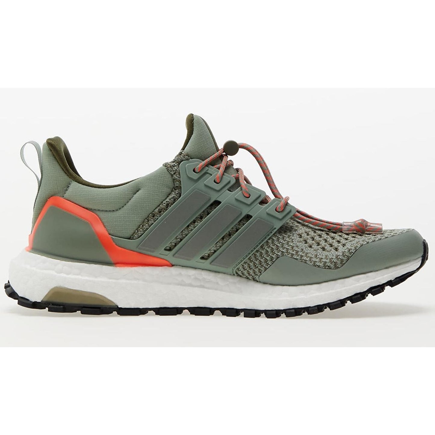 Adidas Men's Ultraboost 1.0 Running Shoes Silver Green/ Olive Strata Size 14