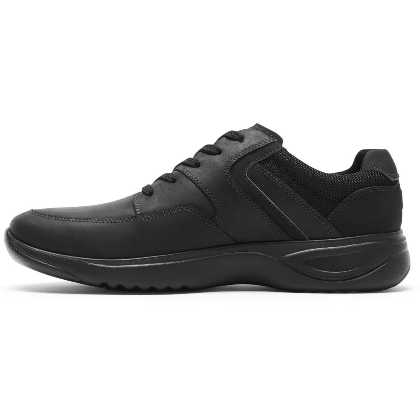 Rockport Mens Metro Path Blucher Shoes Black Leather Size 10M