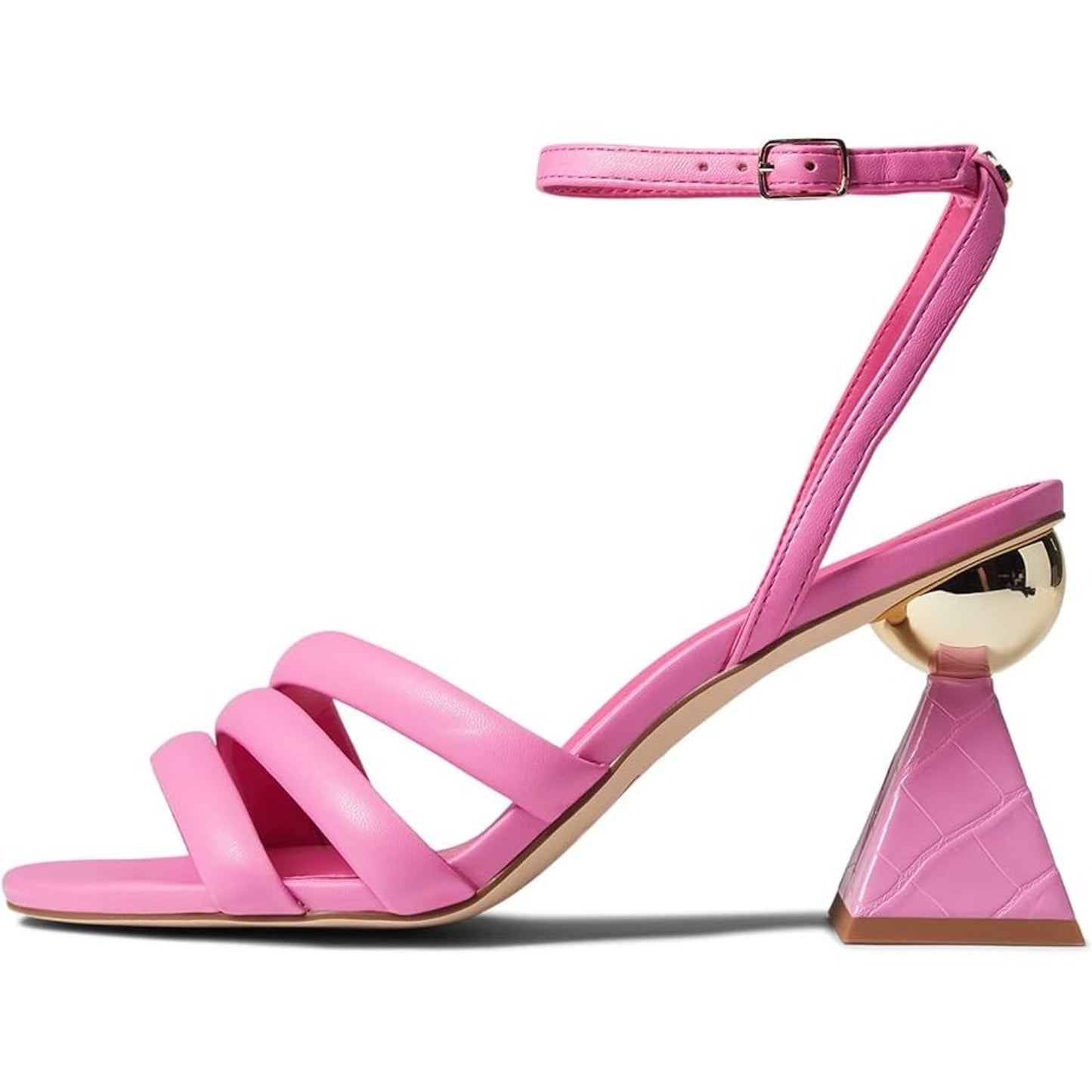 Circus by Sam Edelman Kit Dahlia Pink Suede Womens Heels Sandals Size 8.5 M