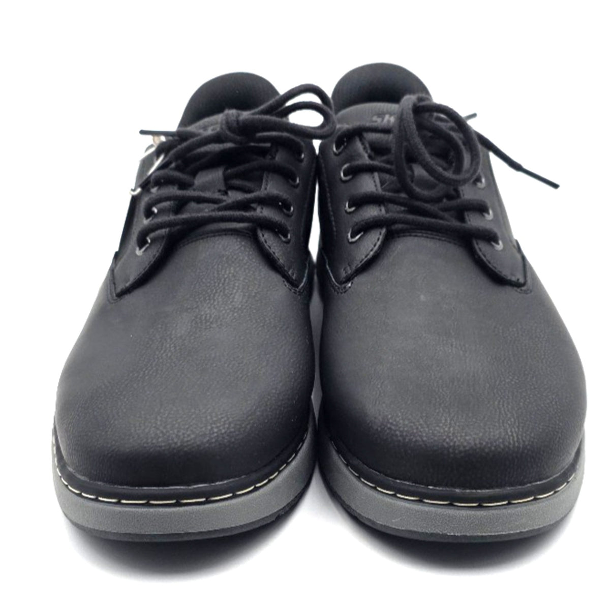 Skechers “Classic Relaxed Swift-Fit” Men’s Slip-On Casual/Dress Shoe Leather Black 9.5