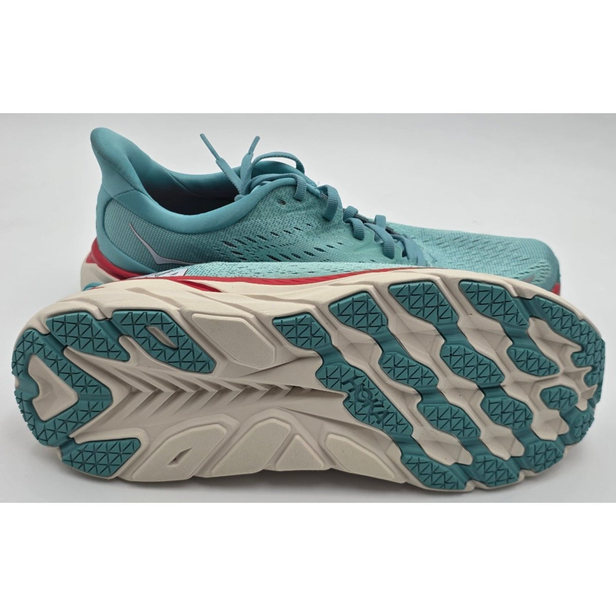 Hoka Clifton 8 Women's Running Shoes Teal Size 8.5B