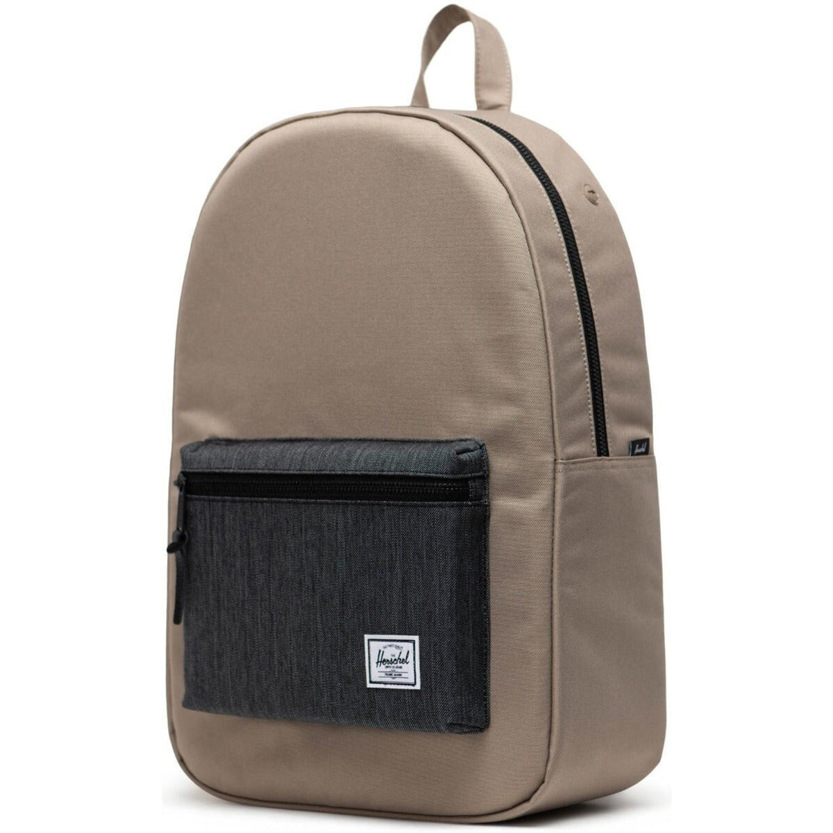NEW Herschel BackpackSettlement Timberwolf/Black Denim Laptop 15 inch, One Size