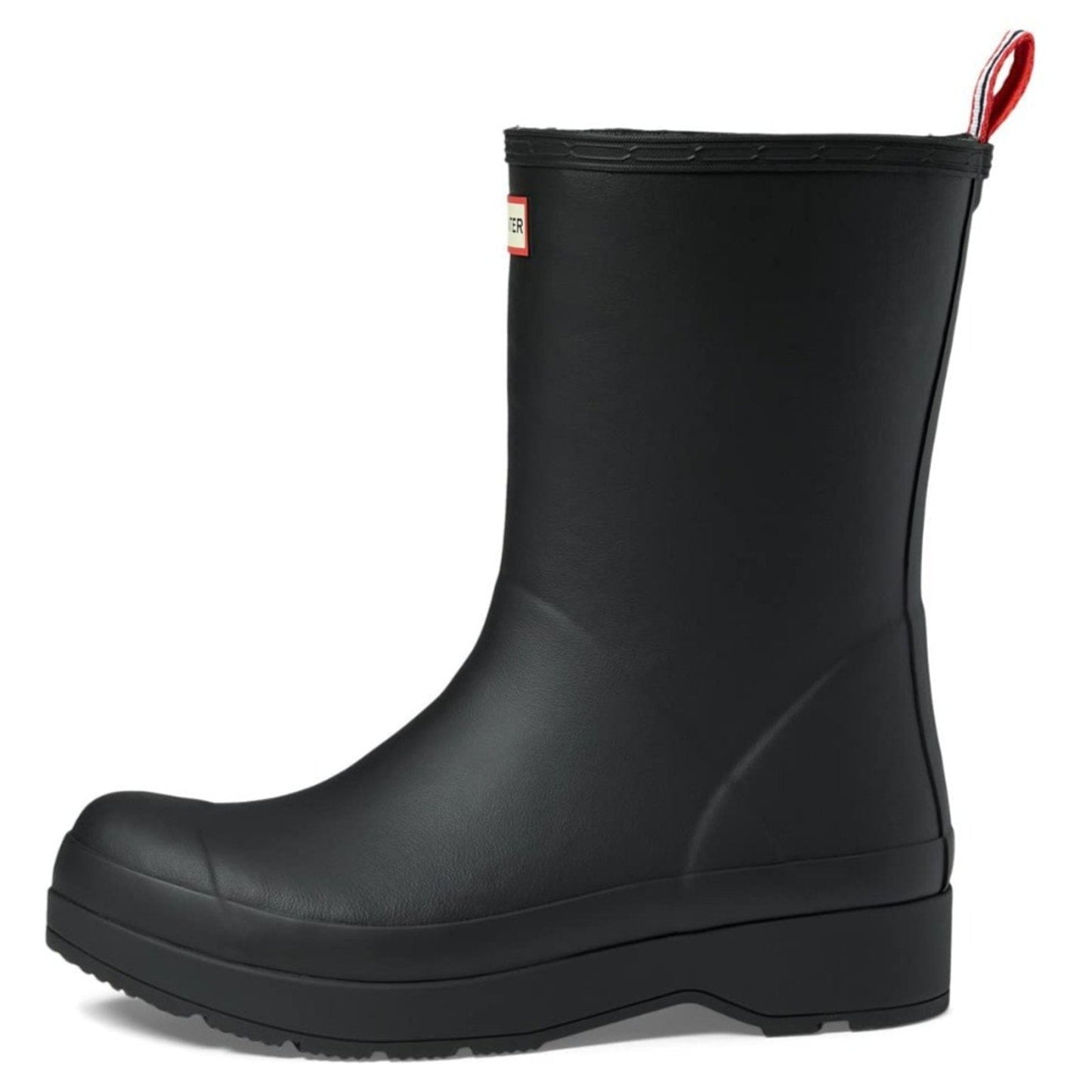 HUNTER M PLAY MID BOOT Rain Men's Boots Black Size 13 M HUNTER