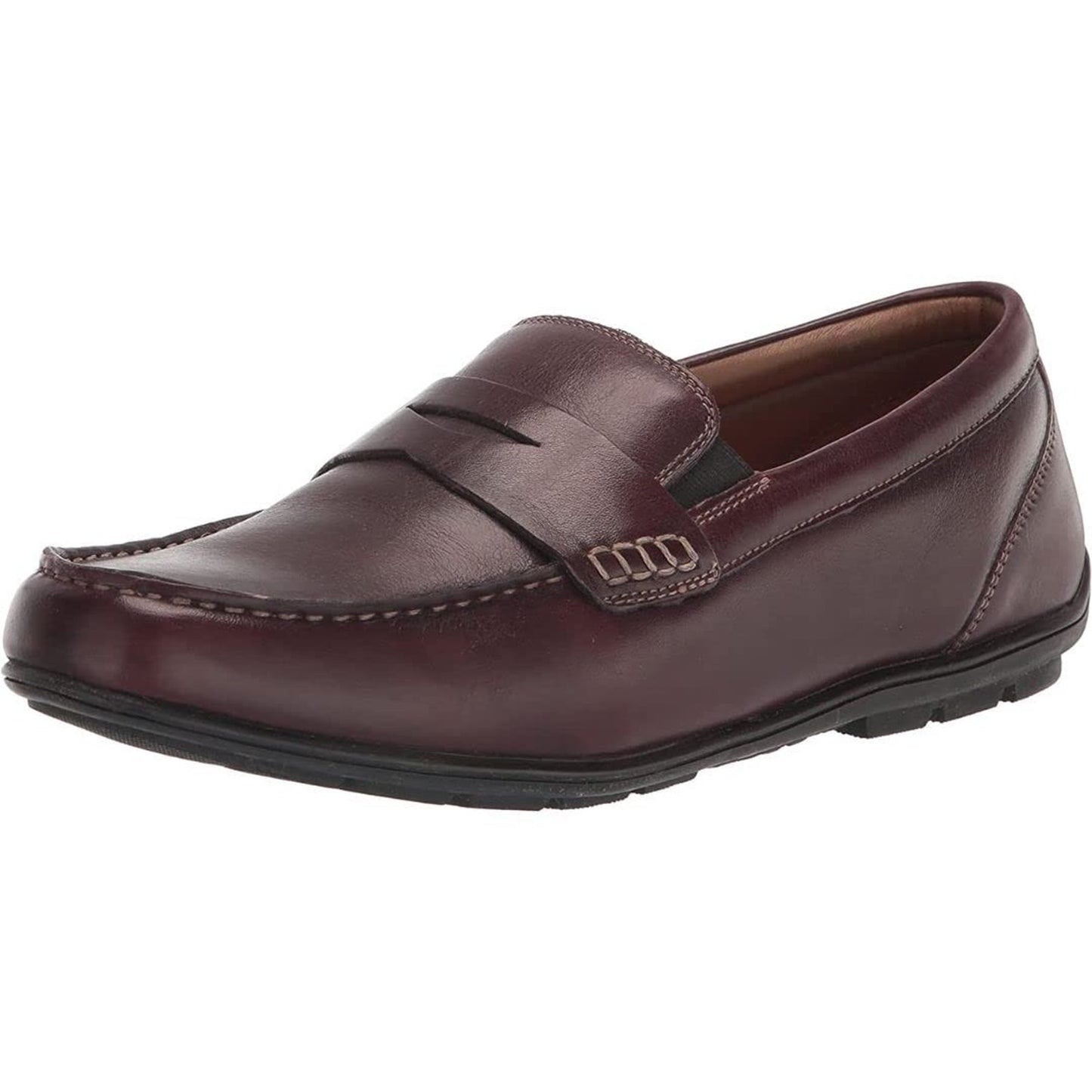 Thomas & Vine Woodrow Loafers Mens Leather Comfort Wine size 11.5 M