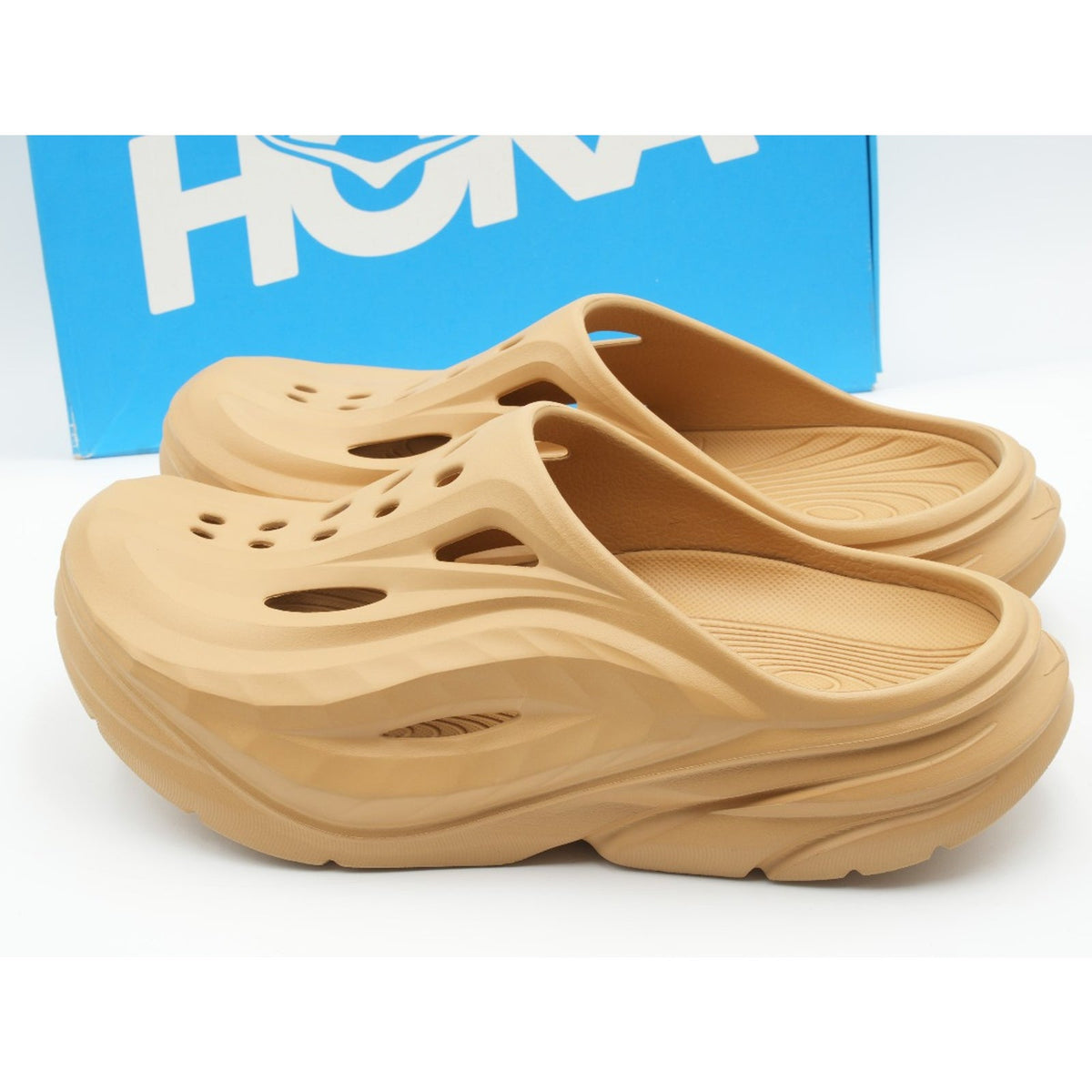 Hoka Ora Recovery Mule Unisex Vanilla 1147951 Men’s Size 9 Women’s Size 11