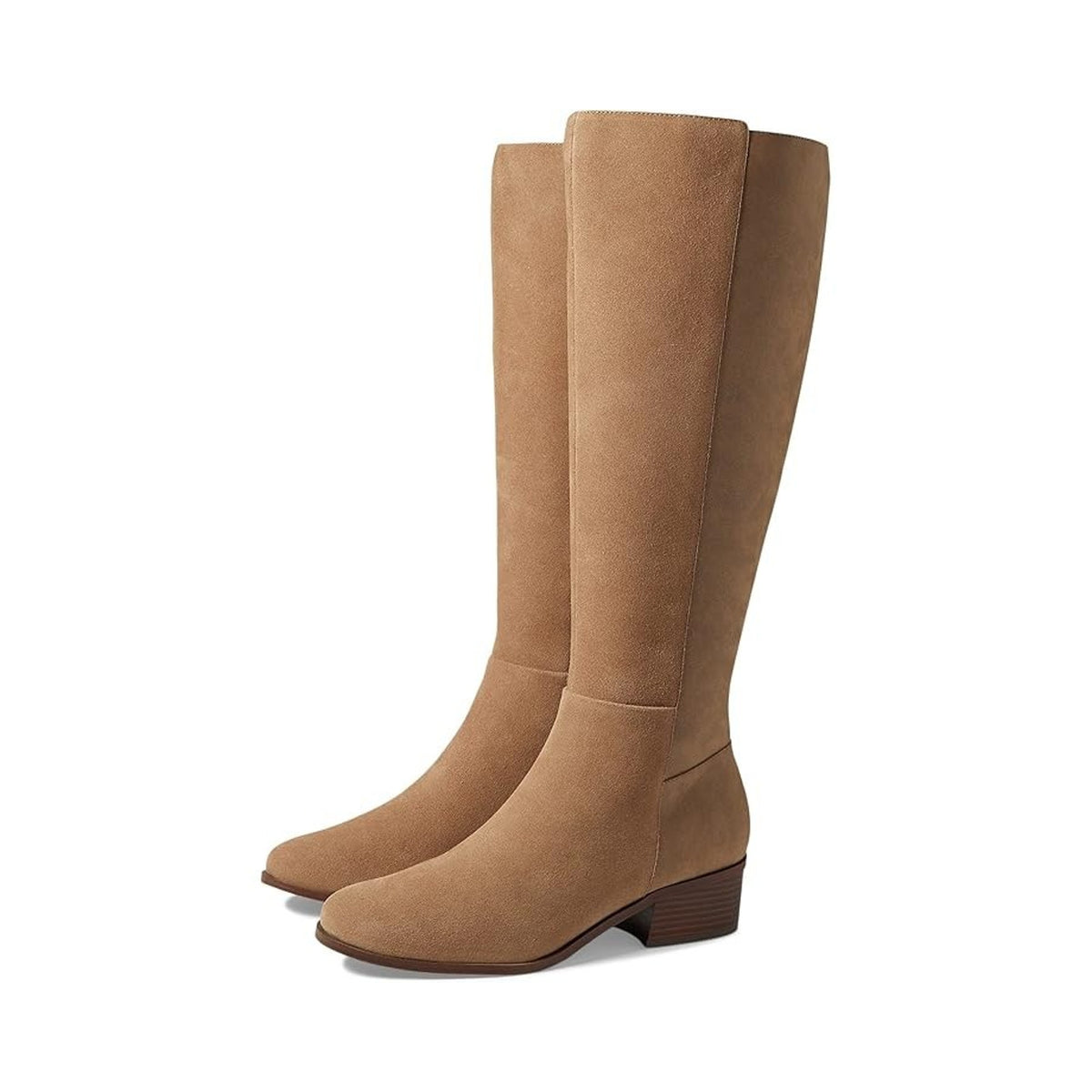 Rockport Evalyn Women's  Tall Boot, ASH BROWN SUEDE 10 M