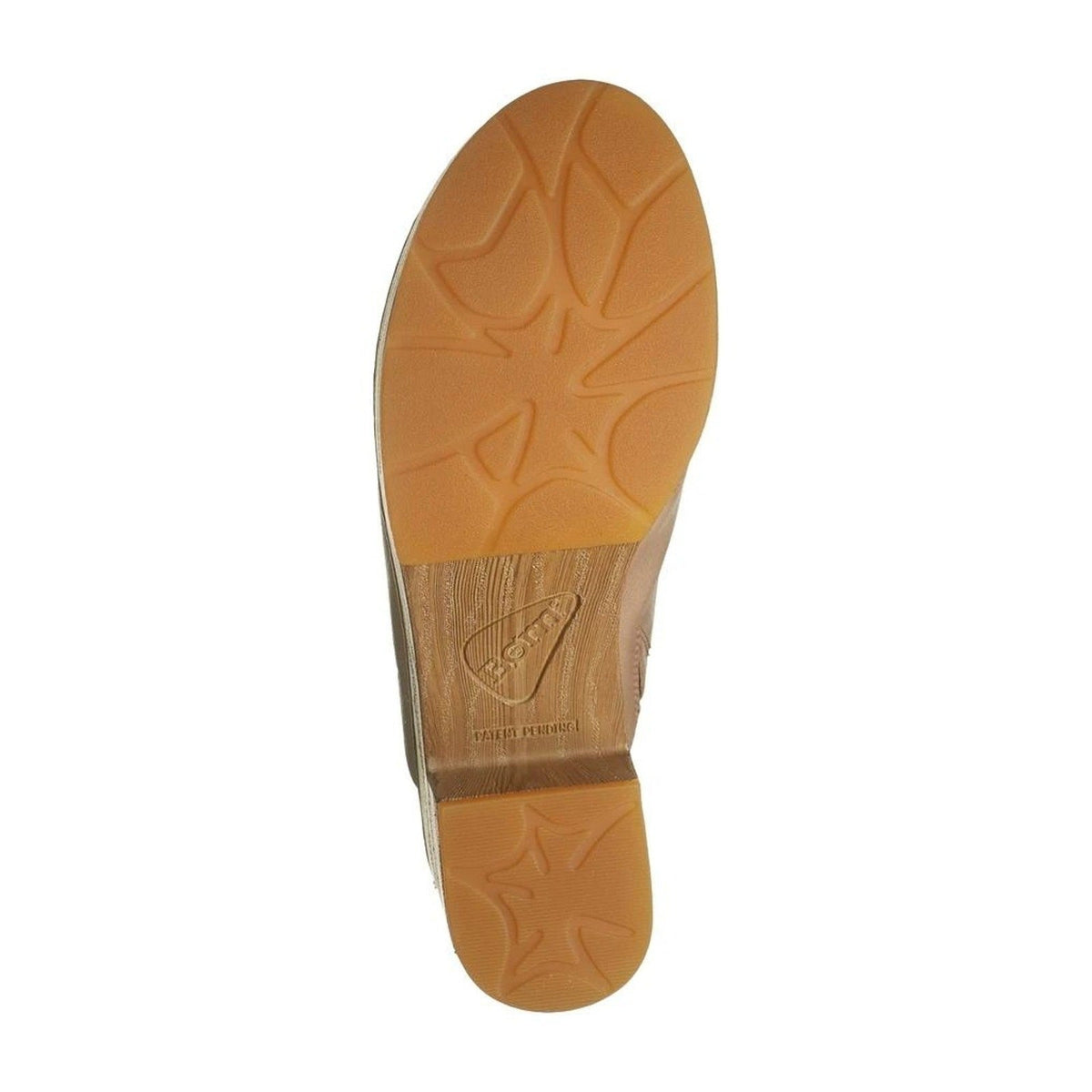 Born Pavia Women Heeled Platform Sandals Natural Full Grain Leather Size 9 M