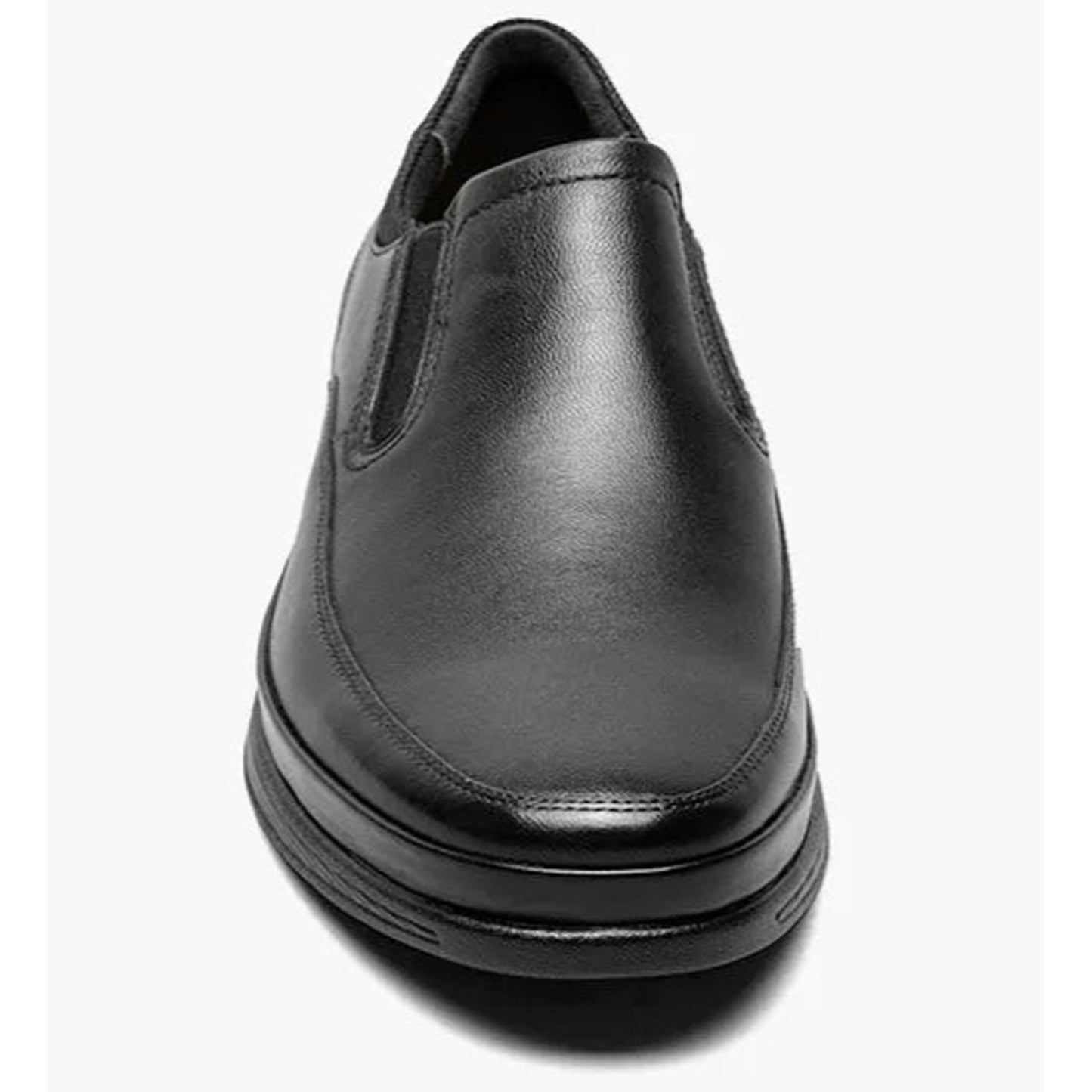 Florsheim Motion Moc Toe Slip On Mens Slip On Black Leather 9 M US