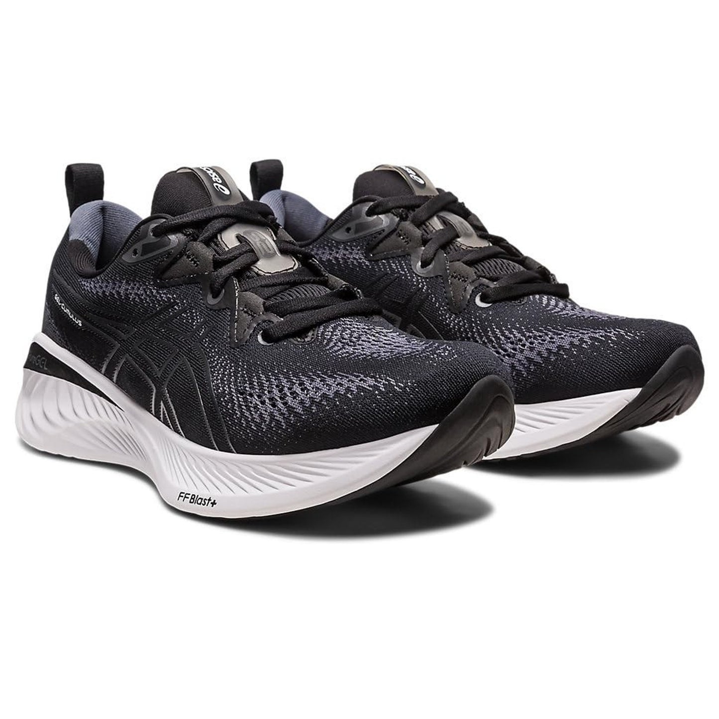 ASICS Women's Gel-Cumulus 25 Running Shoes, Black/White Size 10.5 WIDE