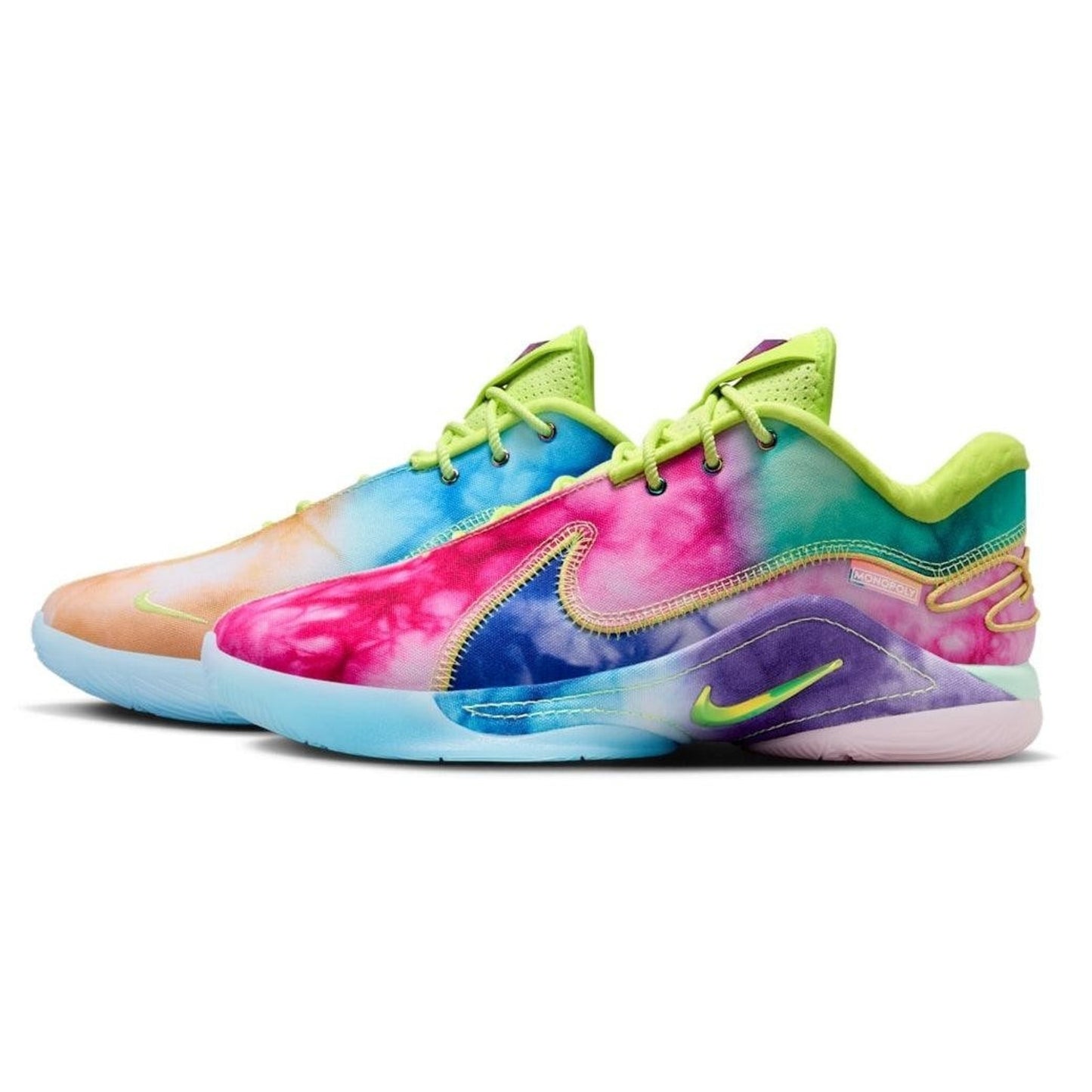 MENS NIKE LEBRON XXII WTM 'WHAT THE MONOPOLY TIE-DYE' HV8080-300 Size 8.5 M