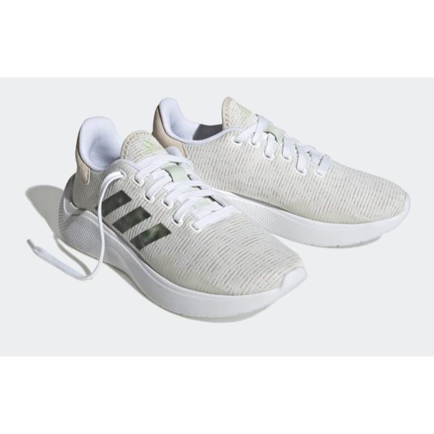 Adidas Puremotion 2.0 Womens Running Shoes White Linen Green Size 10