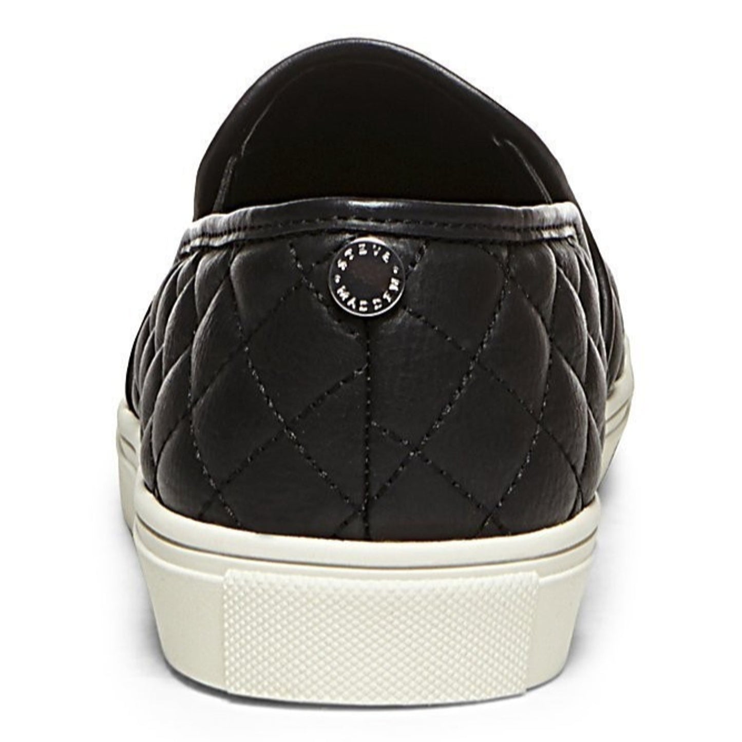 Steve Madden Women's Ecentrcq Slip-On Fashion Sneaker, Black, 9.5 US