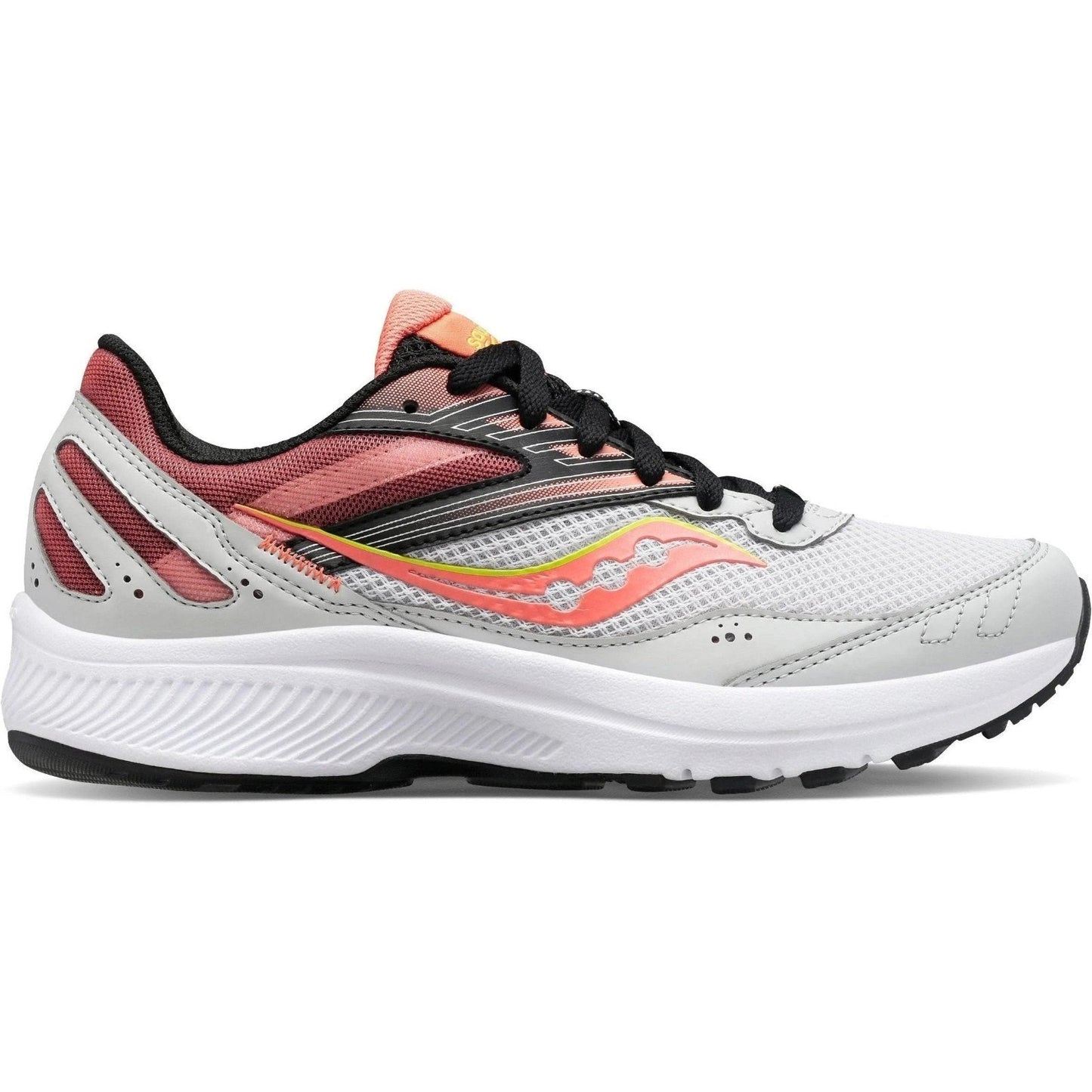 Saucony Cohension 15 Womens Shoes Size 7.5, Color: Fog/Sunstone Vert