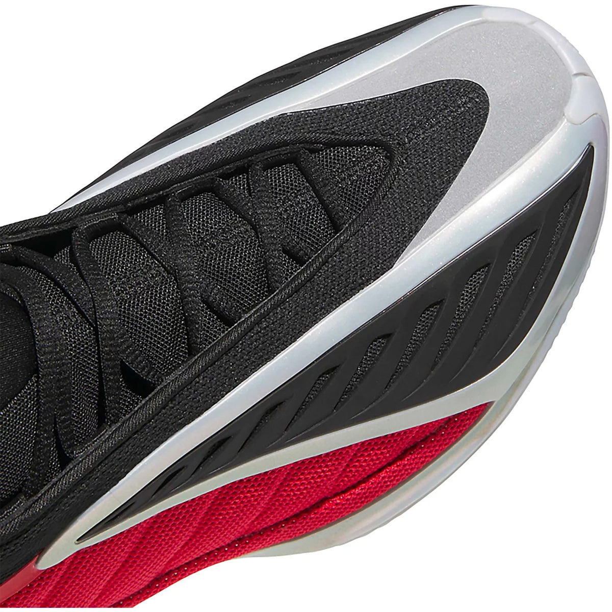Adidas AE Anthony Edwards 2 Basketball Shoes Silver/Red/Black Men 12 Wmn 13