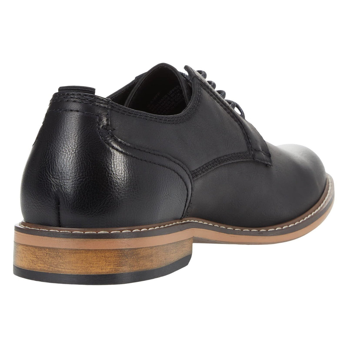 Steve Madden Ajapp Oxford Mens Black Leather Lace Up Dress Shoes US 9 M