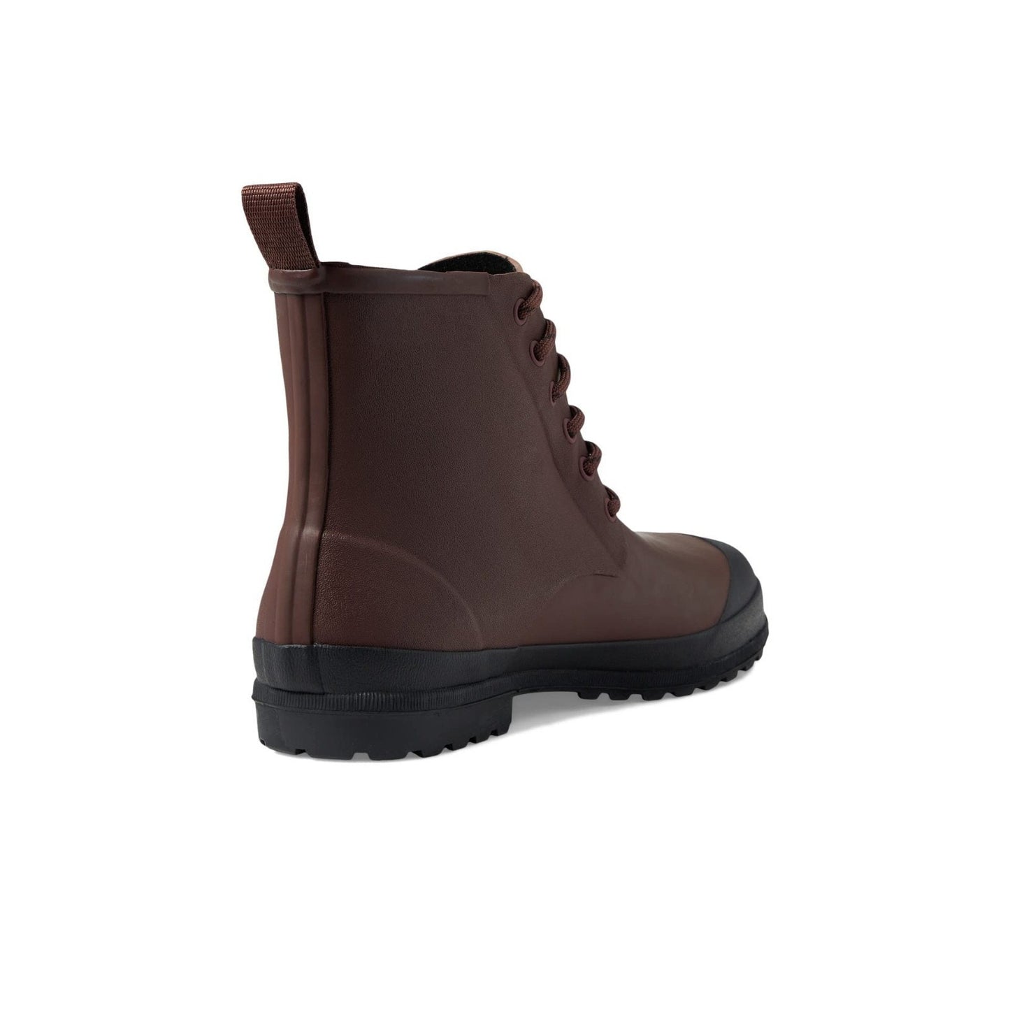 MADEWELL Women's The Lace-Up Lugsole Rain Boot s Dark Cabernet MA442 Shoes 9