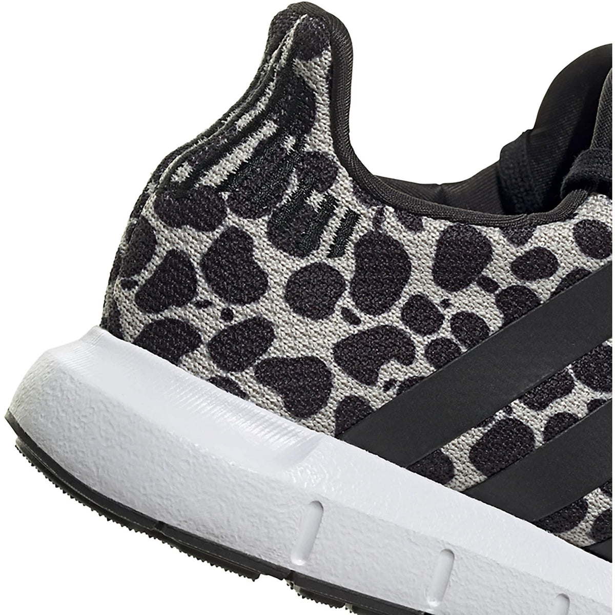 Adidas Swift Run 1.0 Womens Sneaker JR0634 Leopard Print / white/ black 7.5 M