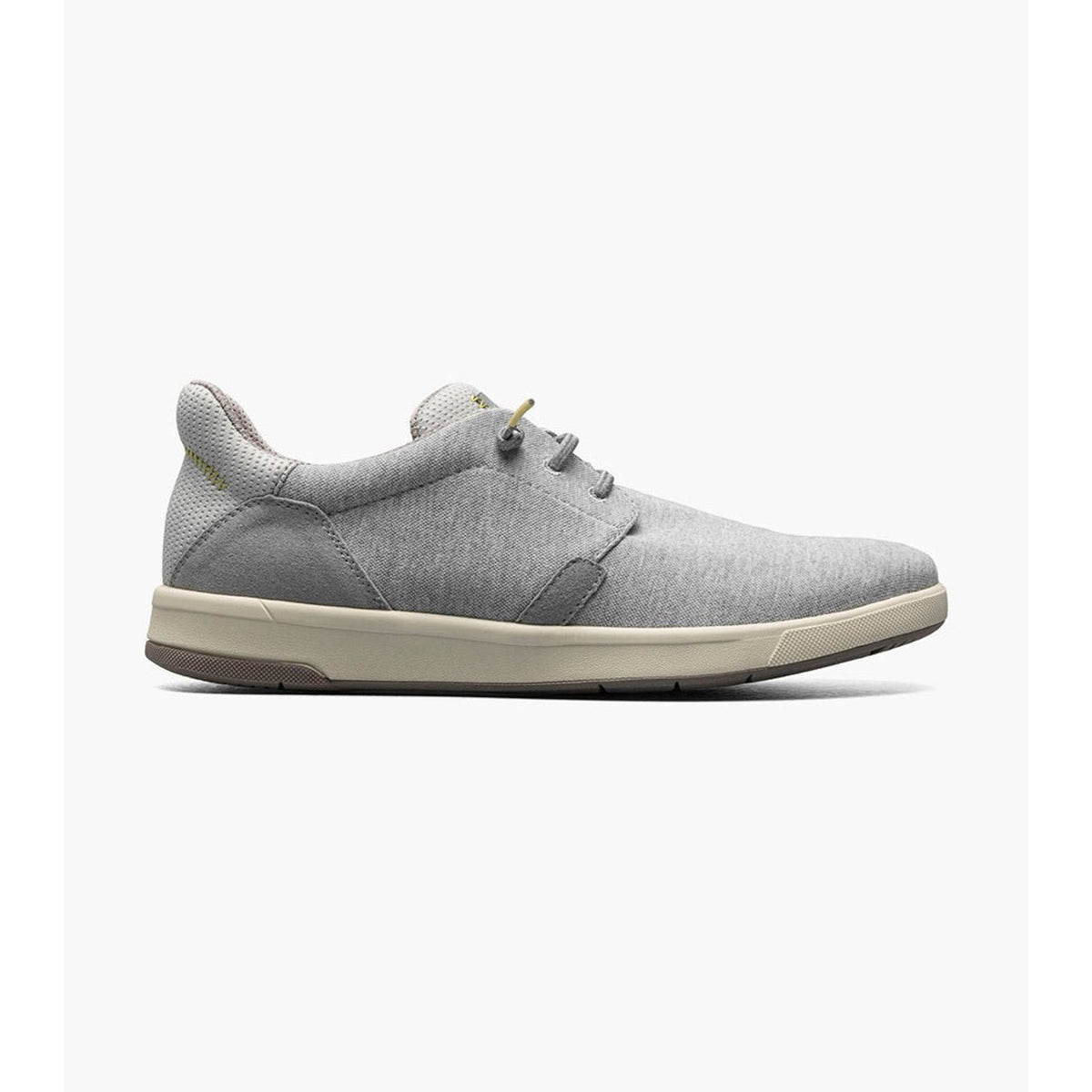 Florsheim Men's Crossover Canvas Plain Toe Slip On Sneaker Light Gray 8.5 M