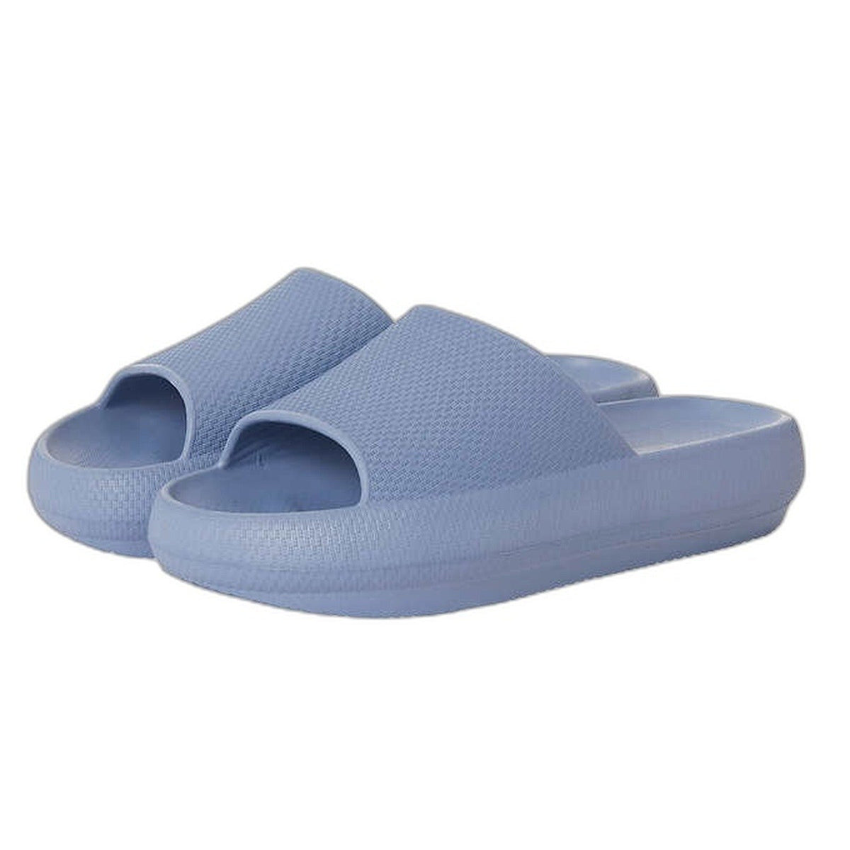 32 Degrees Cool Cushion Slide Blue Sandals Women 9-10 , Men 7-8 New