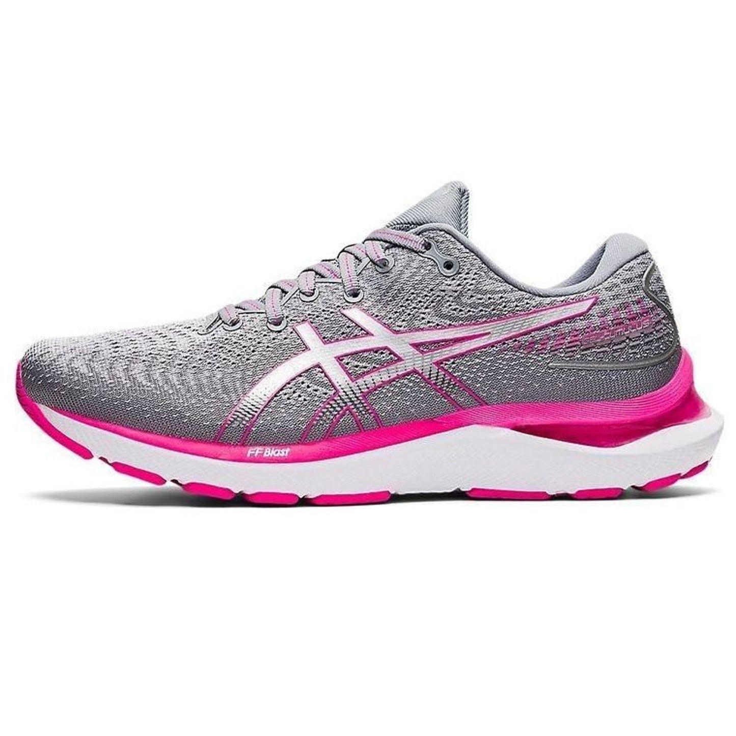 ASICS GEL Cumulus 24 Women Running shoes Sheet rock/Pink glo 7.5 WIDE