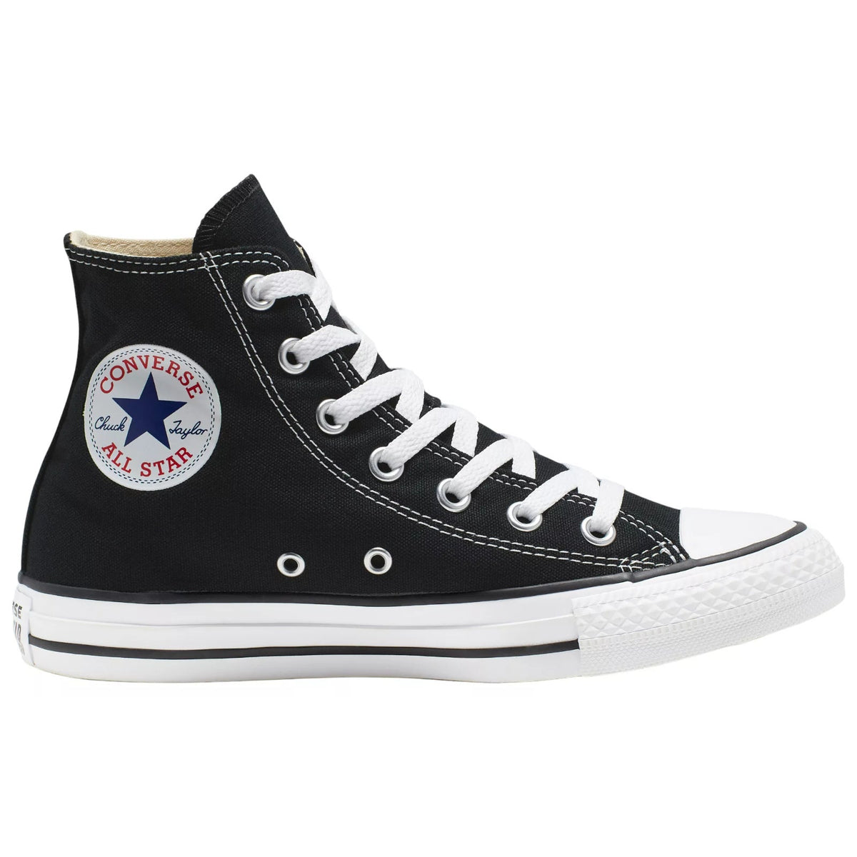 Converse Chuck Taylor All-Star High Top Core Shoes Black Womens 6.5 Men 8.5