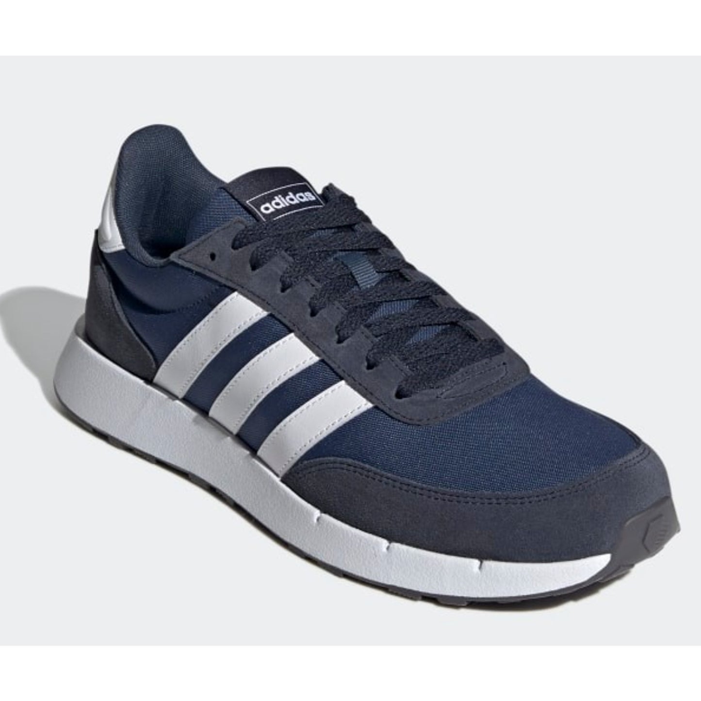 adidas Run 60s 2.0 Shoes Mens 11.5 Navy / White Running Sneaker FZ0962 NEW